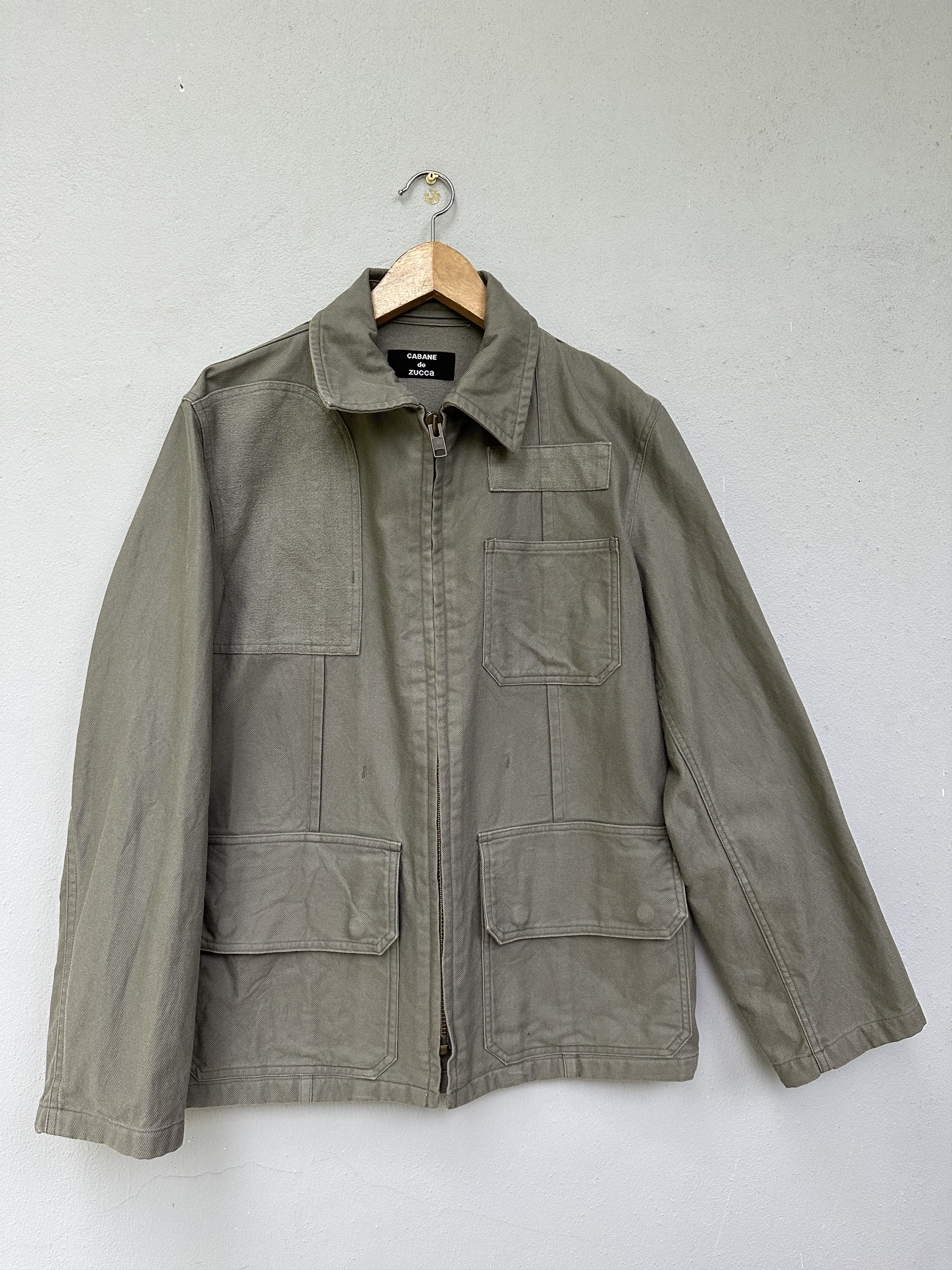 CABANE de ZUCCa Vintage Cabane De Zucca Travails Chore Worker Jacket Size US M / EU 48-50 / 2 - 4 Thumbnail