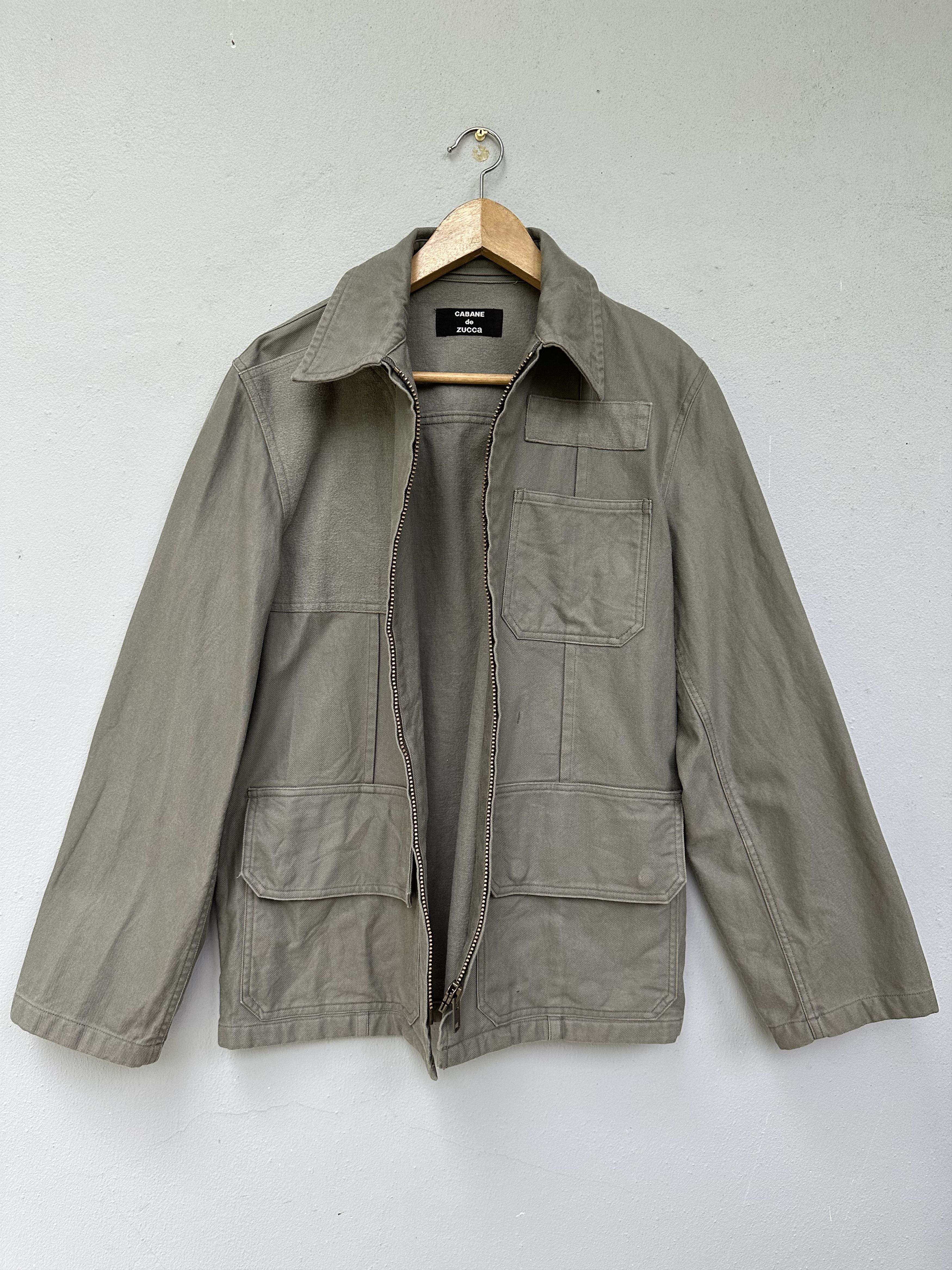 CABANE de ZUCCa Vintage Cabane De Zucca Travails Chore Worker Jacket Size US M / EU 48-50 / 2 - 5 Thumbnail