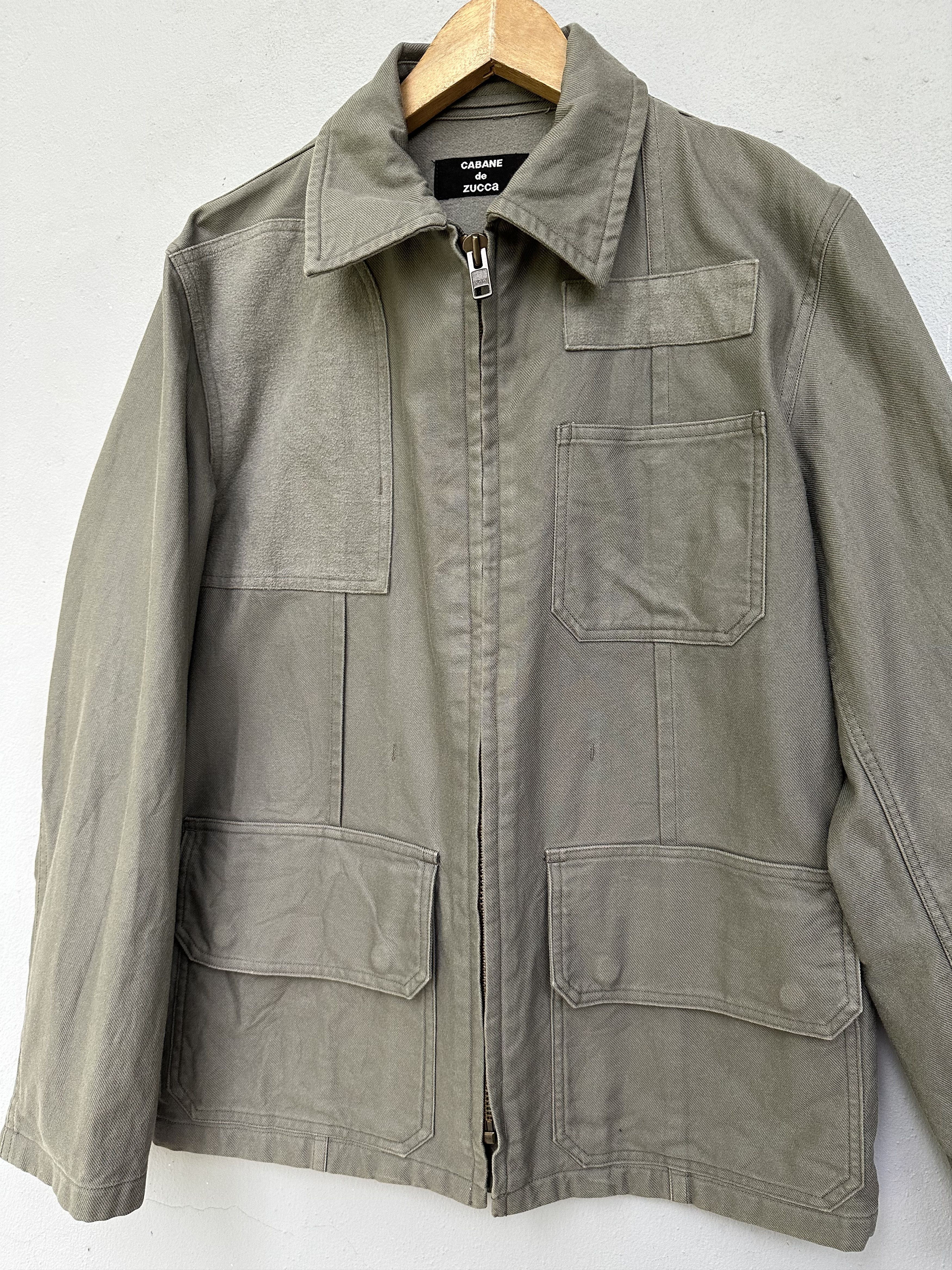CABANE de ZUCCa Vintage Cabane De Zucca Travails Chore Worker Jacket Size US M / EU 48-50 / 2 - 7 Thumbnail