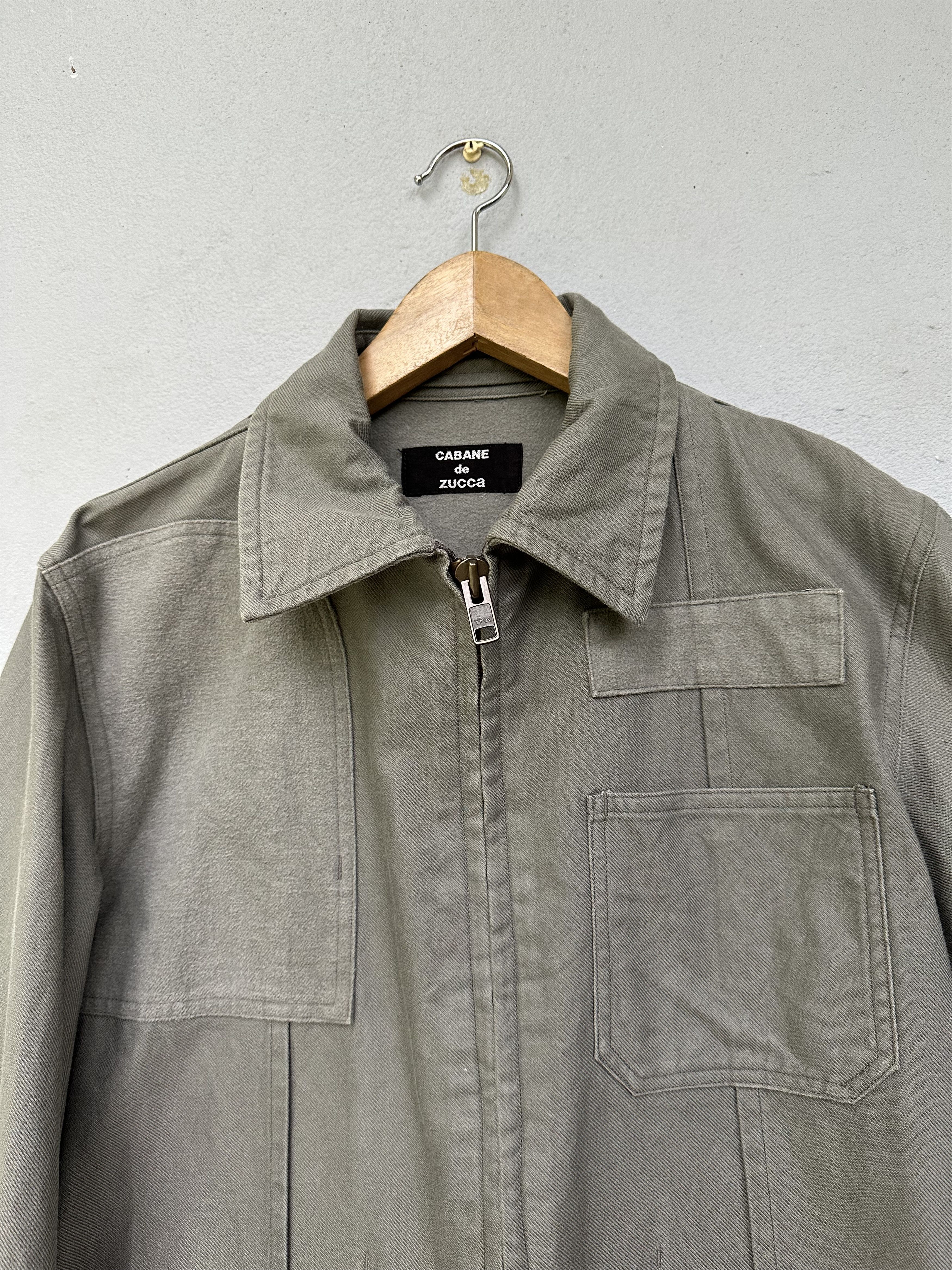 CABANE de ZUCCa Vintage Cabane De Zucca Travails Chore Worker Jacket Size US M / EU 48-50 / 2 - 8 Thumbnail