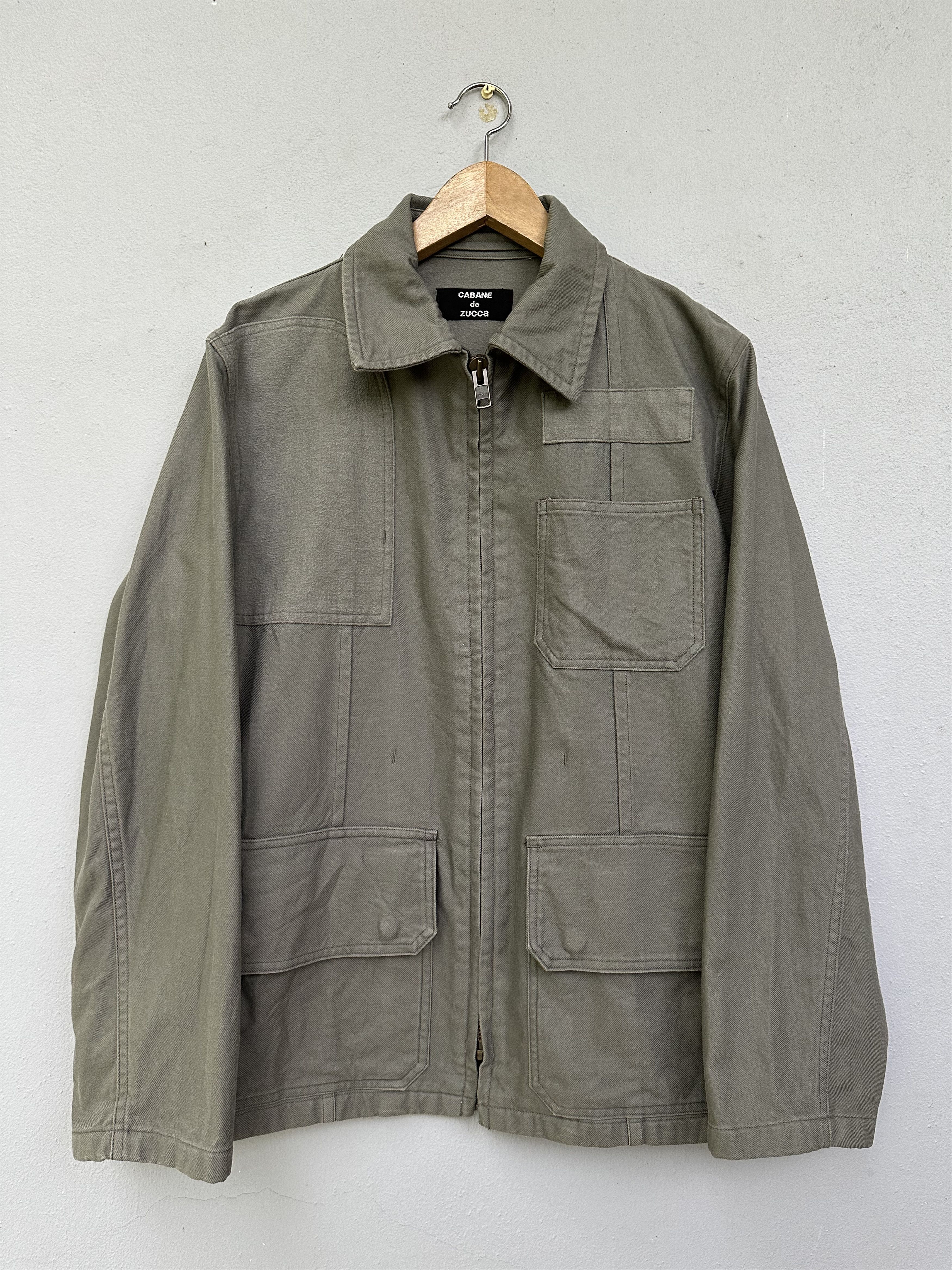 CABANE de ZUCCa Vintage Cabane De Zucca Travails Chore Worker Jacket Size US M / EU 48-50 / 2 - 2 Thumbnail