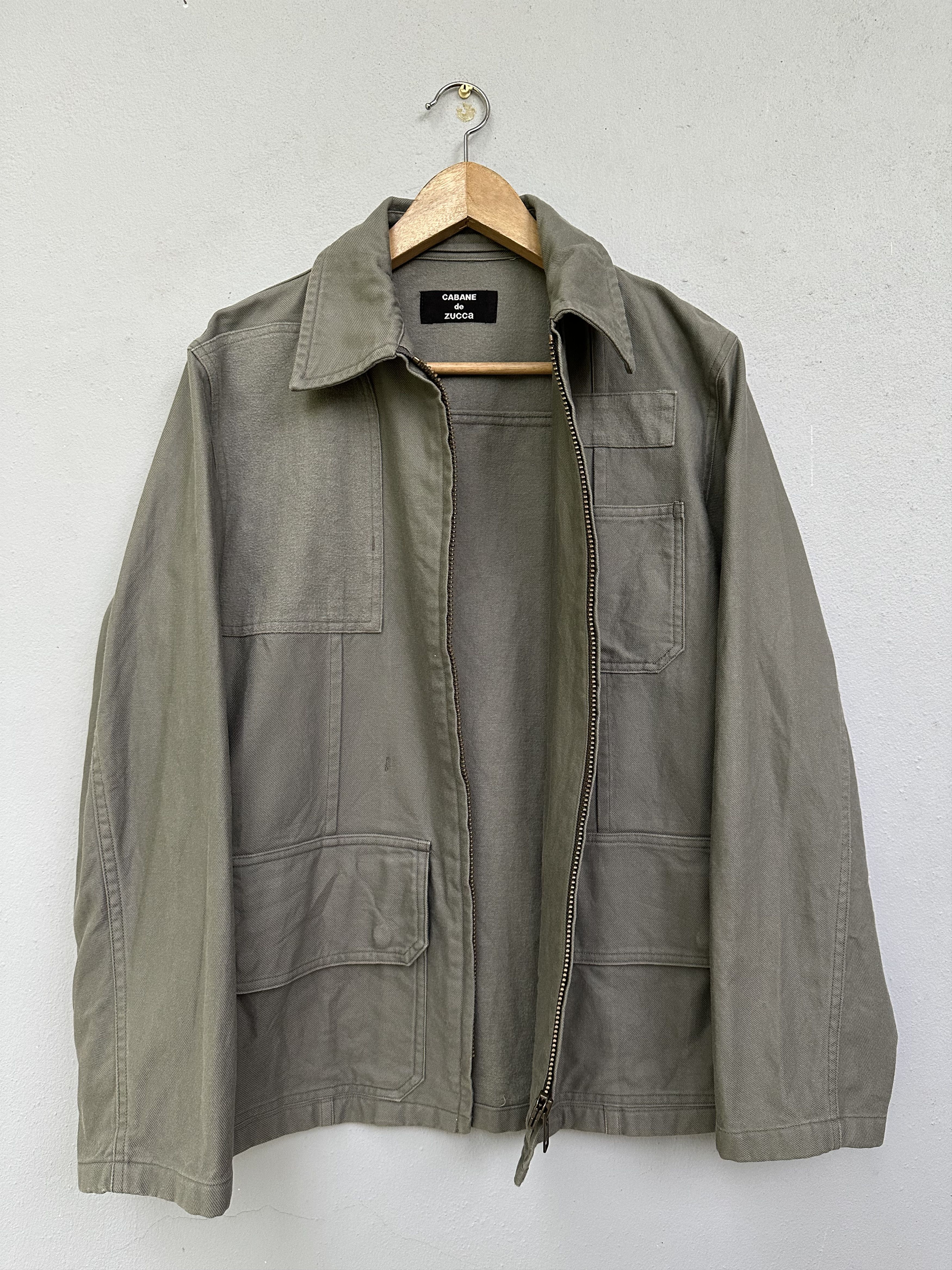 CABANE de ZUCCa Vintage Cabane De Zucca Travails Chore Worker Jacket Size US M / EU 48-50 / 2 - 1 Thumbnail