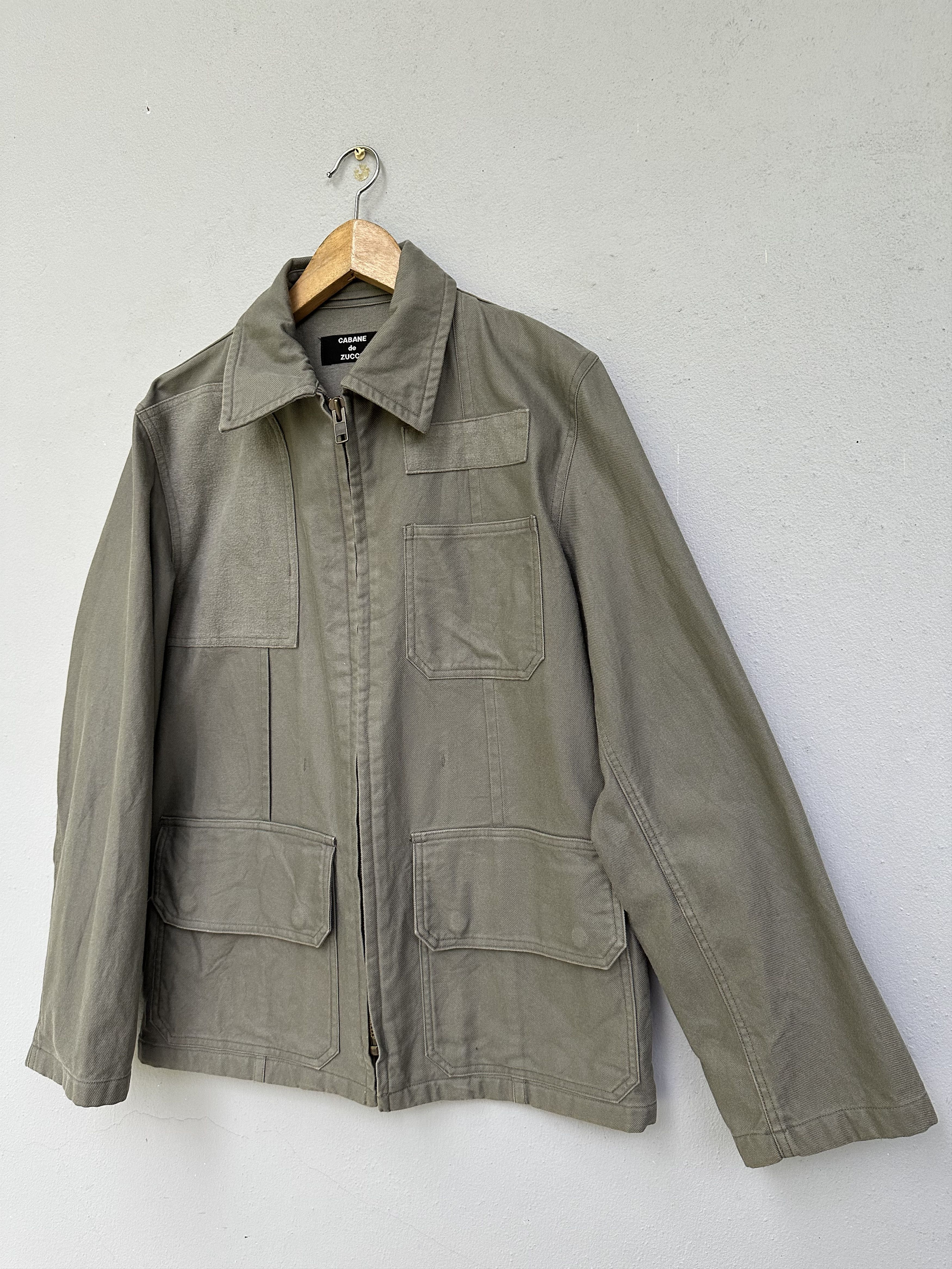 CABANE de ZUCCa Vintage Cabane De Zucca Travails Chore Worker Jacket Size US M / EU 48-50 / 2 - 6 Thumbnail