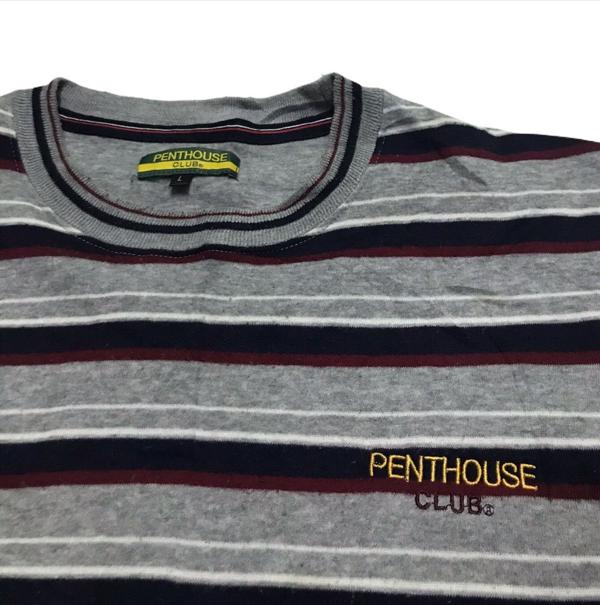 Japanese Brand Penthouse stripe sweatshirt travis scott style Size US L / EU 52-54 / 3 - 5 Thumbnail