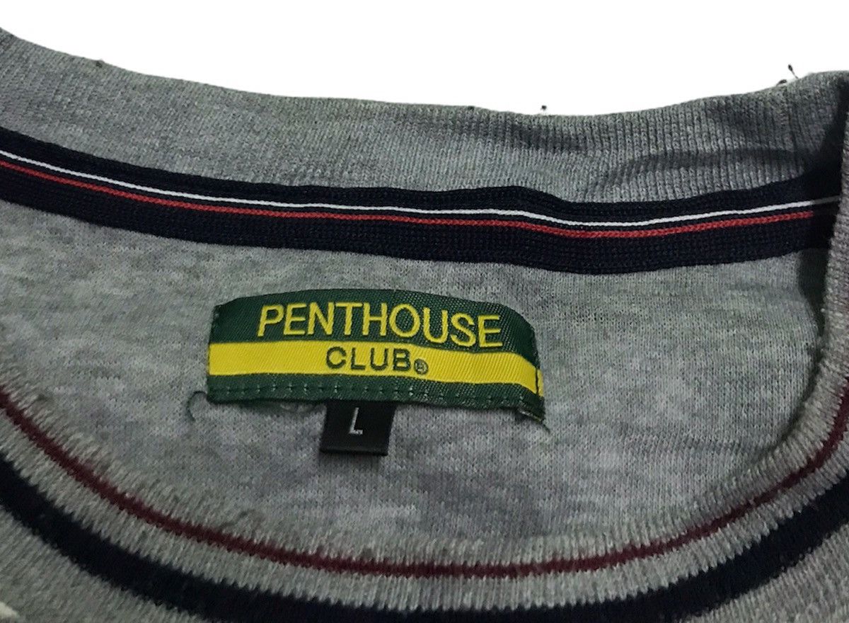Japanese Brand Penthouse stripe sweatshirt travis scott style Size US L / EU 52-54 / 3 - 3 Thumbnail