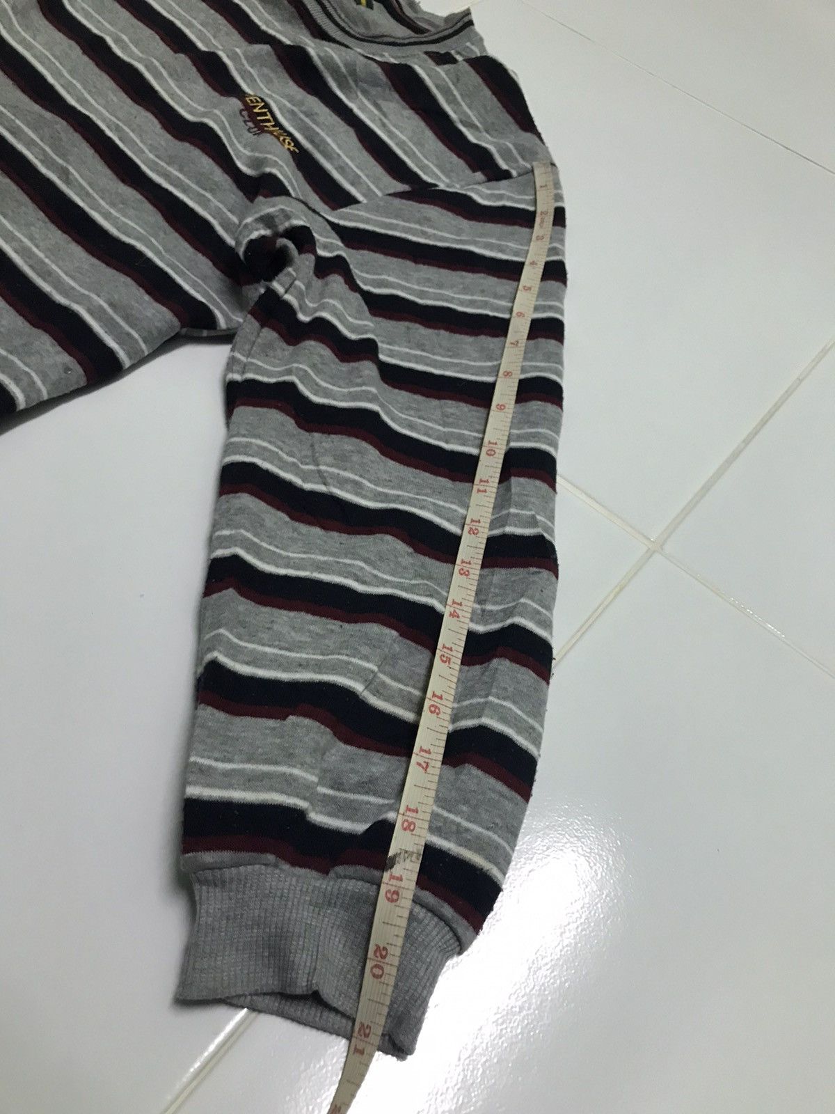 Japanese Brand Penthouse stripe sweatshirt travis scott style Size US L / EU 52-54 / 3 - 10 Thumbnail