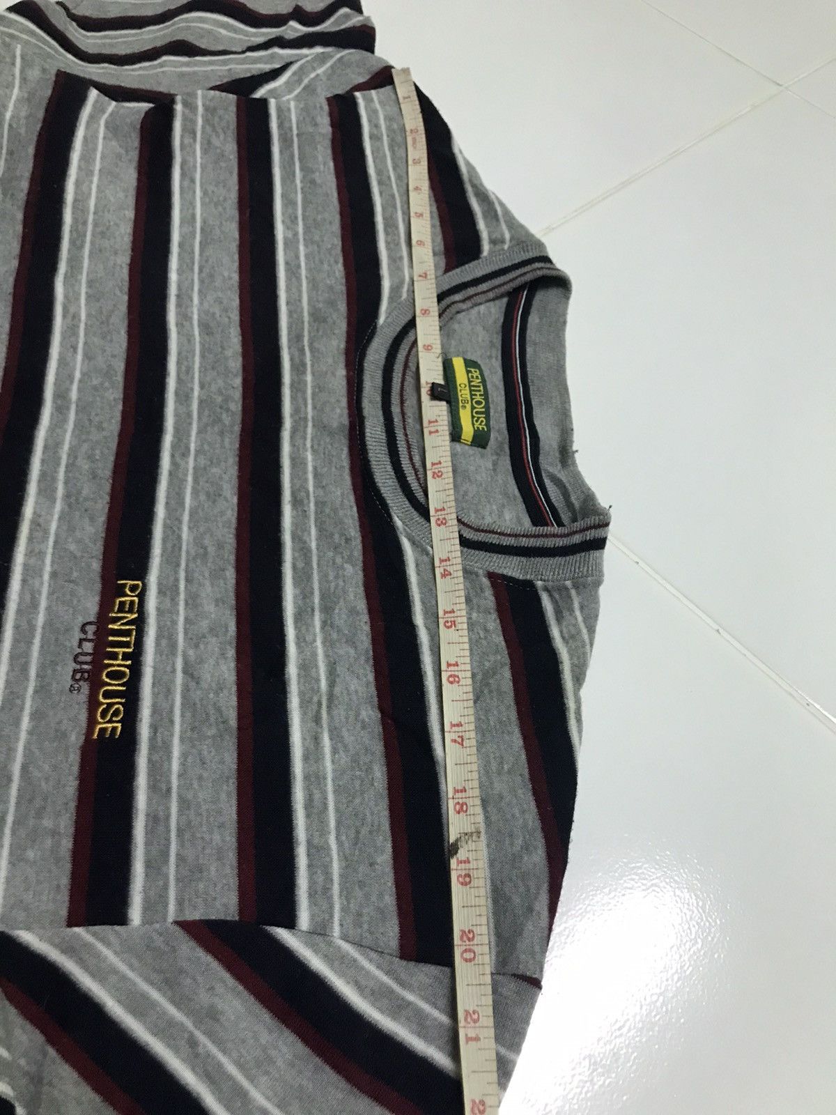 Japanese Brand Penthouse stripe sweatshirt travis scott style Size US L / EU 52-54 / 3 - 9 Thumbnail