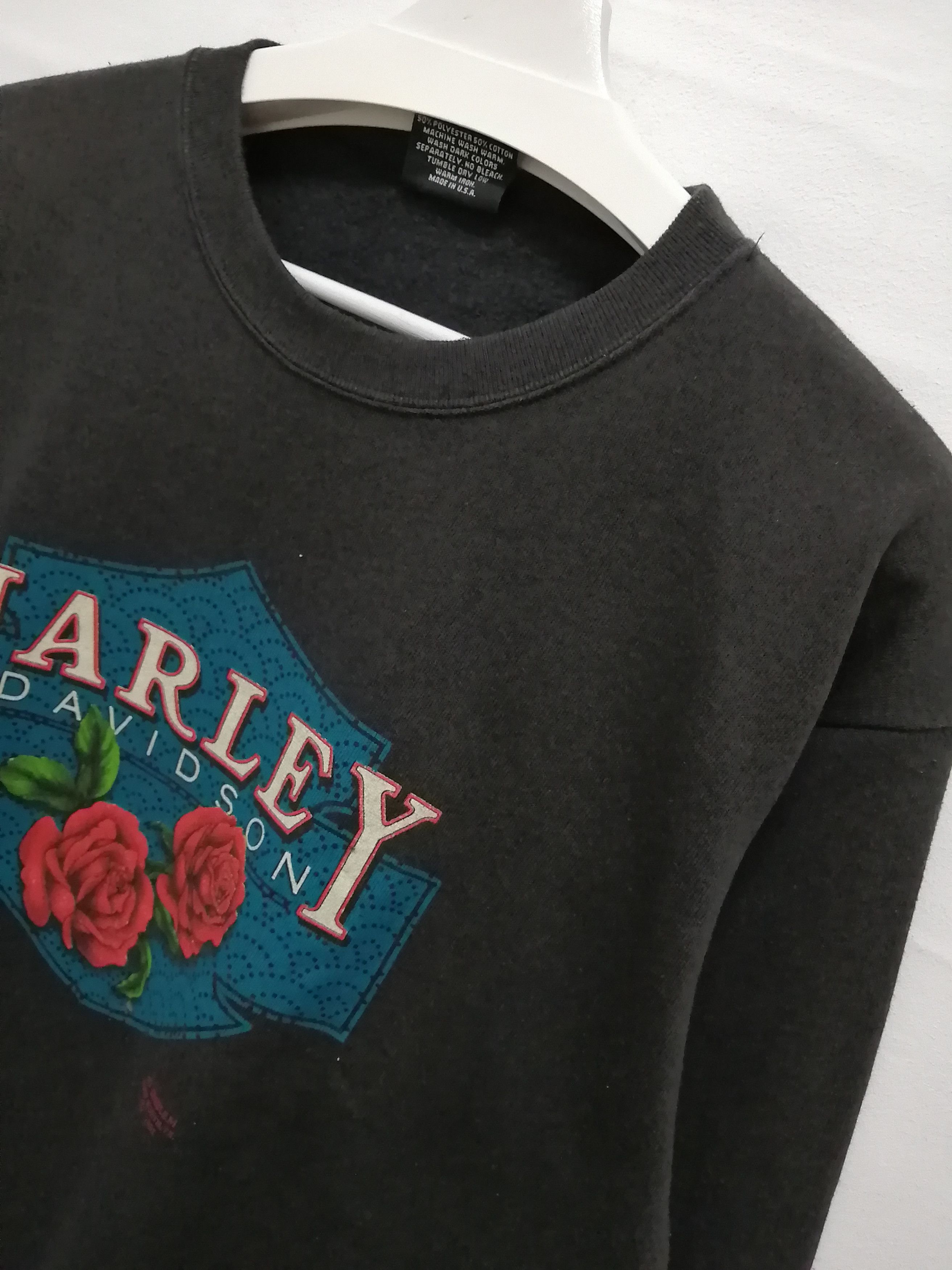 Harley Davidson Vintage 1991 HARLEY DAVIDSON 3D Sweatshirt Size US L / EU 52-54 / 3 - 4 Thumbnail