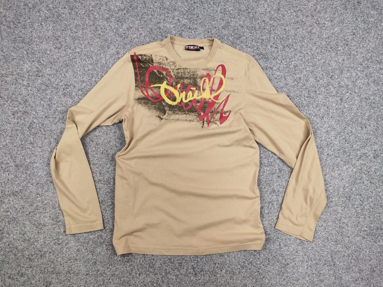 O'Neill Vintage 90's O'neill Logo Beige Light Long Sleeve Sweatshirt Size US M / EU 48-50 / 2 - 10 Thumbnail