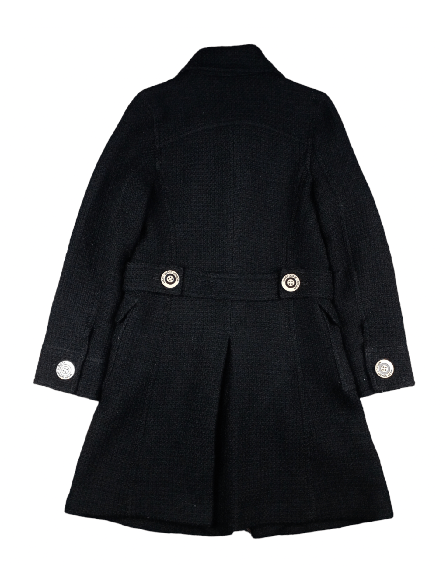 Japanese Brand 💥RARE💥Mary Quant London Wool Long Coat Jacket Size M / US 6-8 / IT 42-44 - 11 Thumbnail