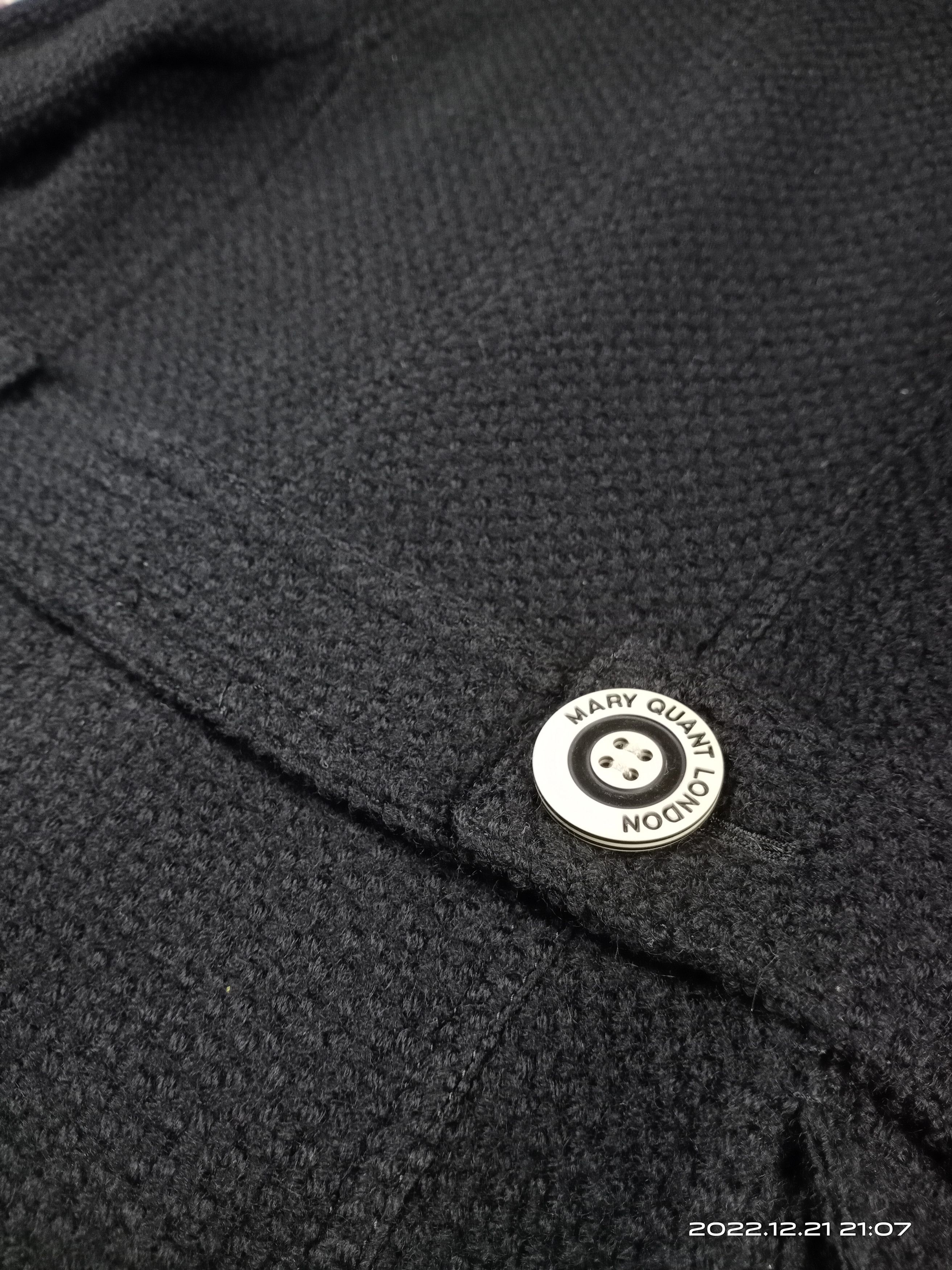 Japanese Brand 💥RARE💥Mary Quant London Wool Long Coat Jacket Size M / US 6-8 / IT 42-44 - 12 Thumbnail