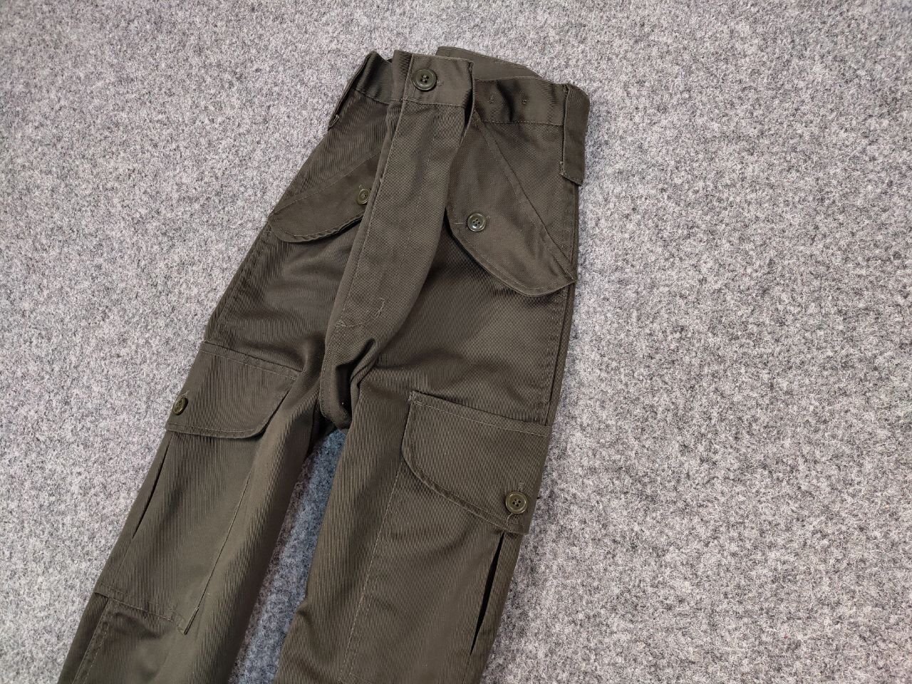 Japanese Brand Vintage 90's Military Army Cargo Olive Pants Japan Style Size US 32 / EU 48 - 4 Thumbnail
