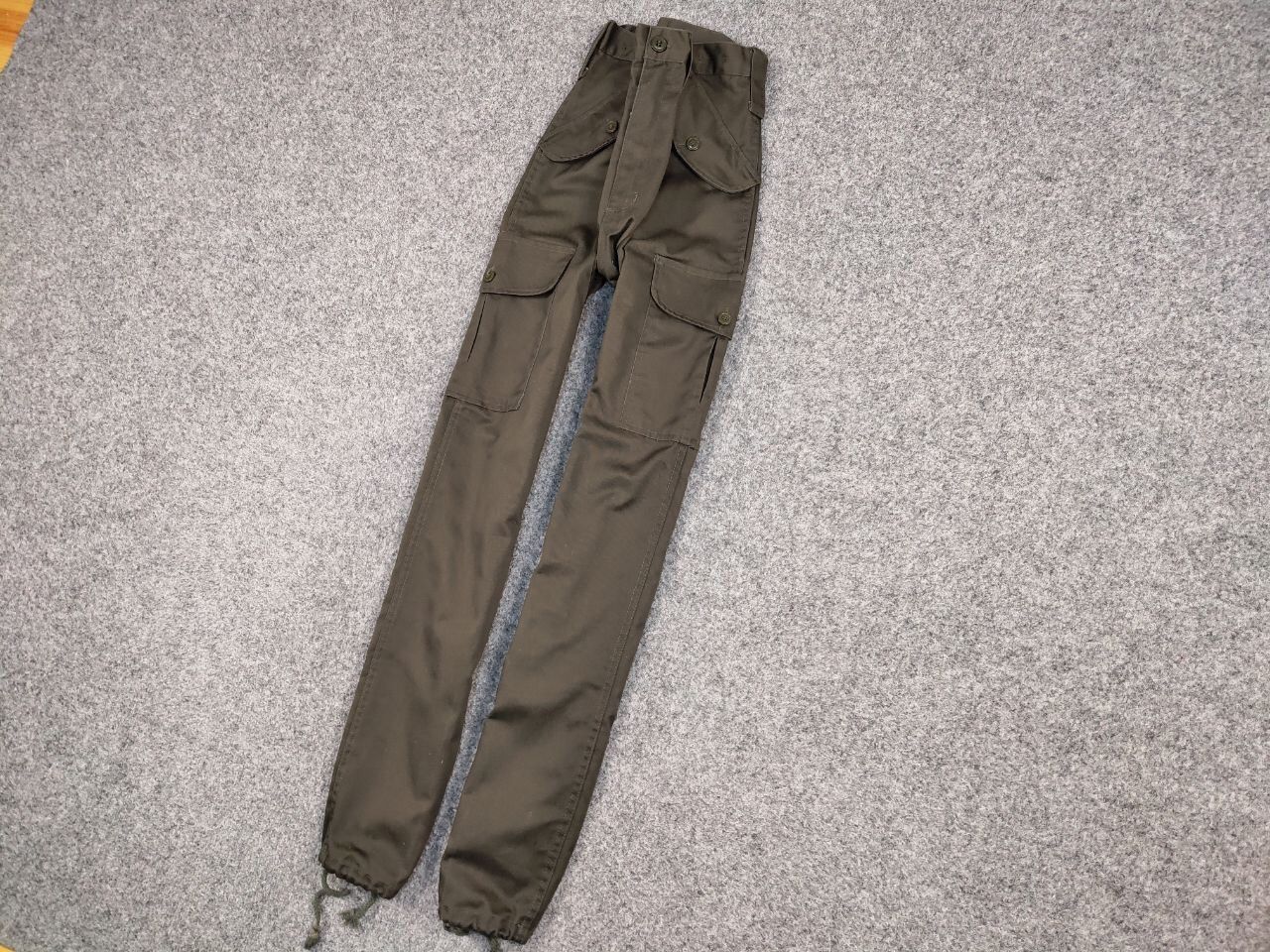 Japanese Brand Vintage 90's Military Army Cargo Olive Pants Japan Style Size US 32 / EU 48 - 3 Thumbnail