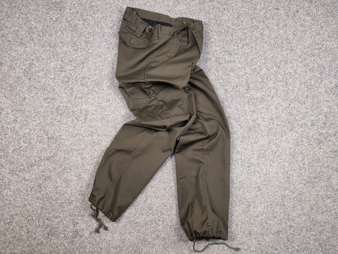 Japanese Brand Vintage 90's Military Army Cargo Olive Pants Japan Style Size US 32 / EU 48 - 17 Thumbnail