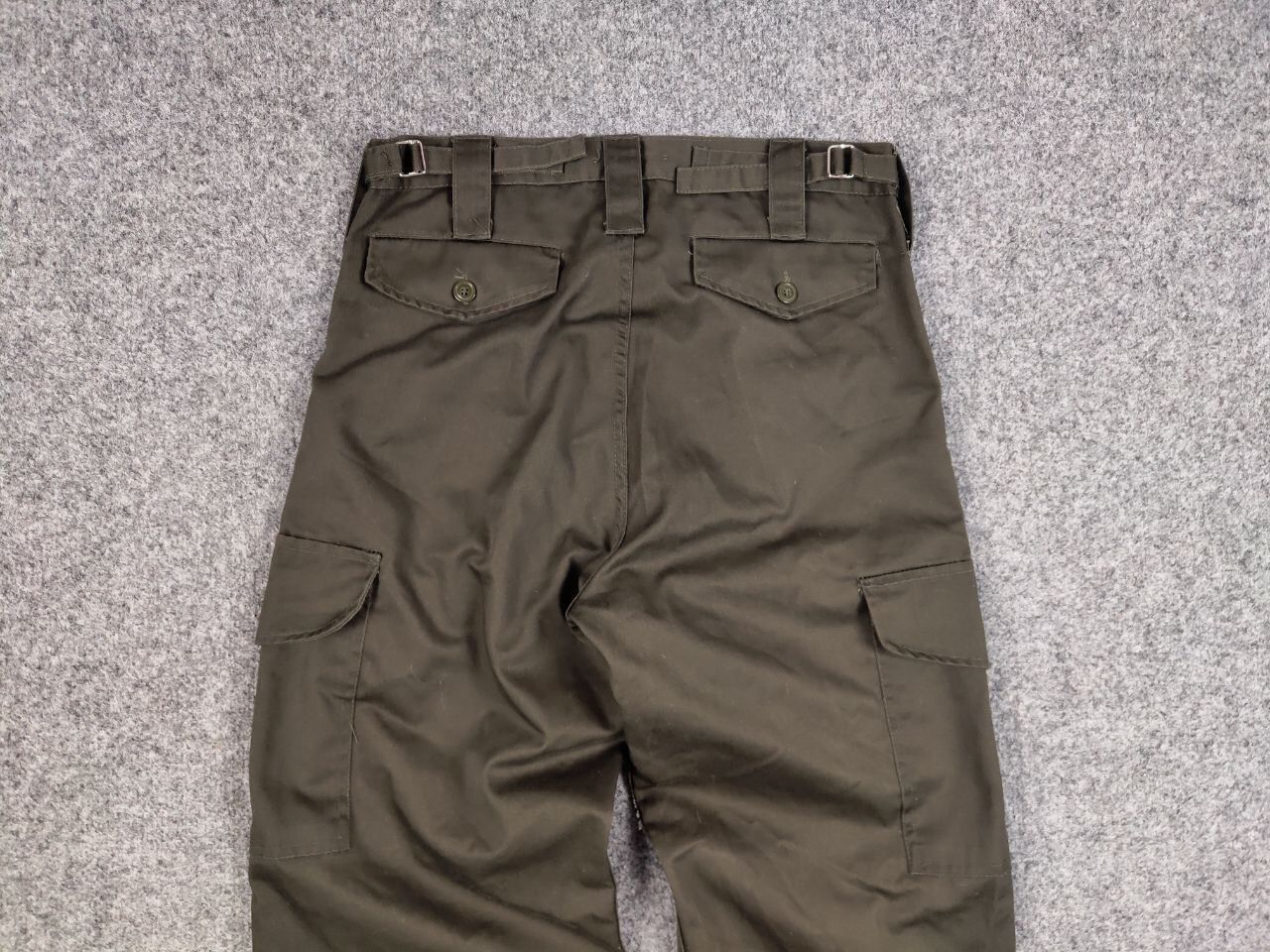 Japanese Brand Vintage 90's Military Army Cargo Olive Pants Japan Style Size US 32 / EU 48 - 16 Thumbnail