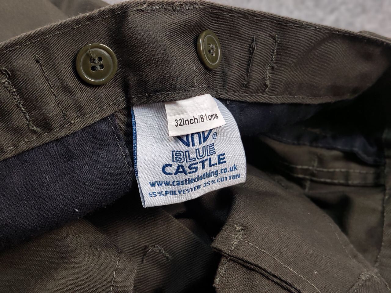 Japanese Brand Vintage 90's Military Army Cargo Olive Pants Japan Style Size US 32 / EU 48 - 19 Thumbnail