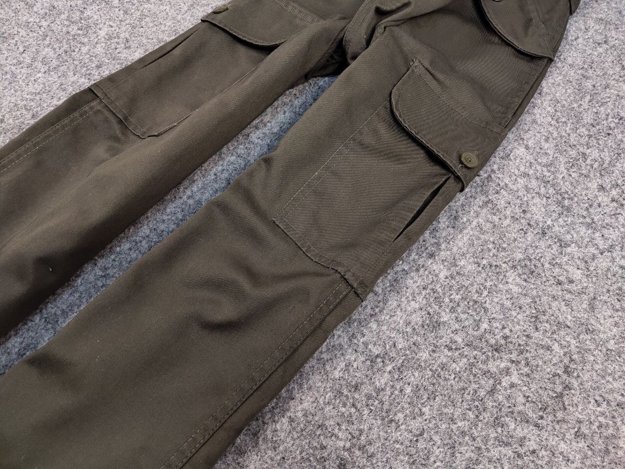 Japanese Brand Vintage 90's Military Army Cargo Olive Pants Japan Style Size US 32 / EU 48 - 6 Thumbnail