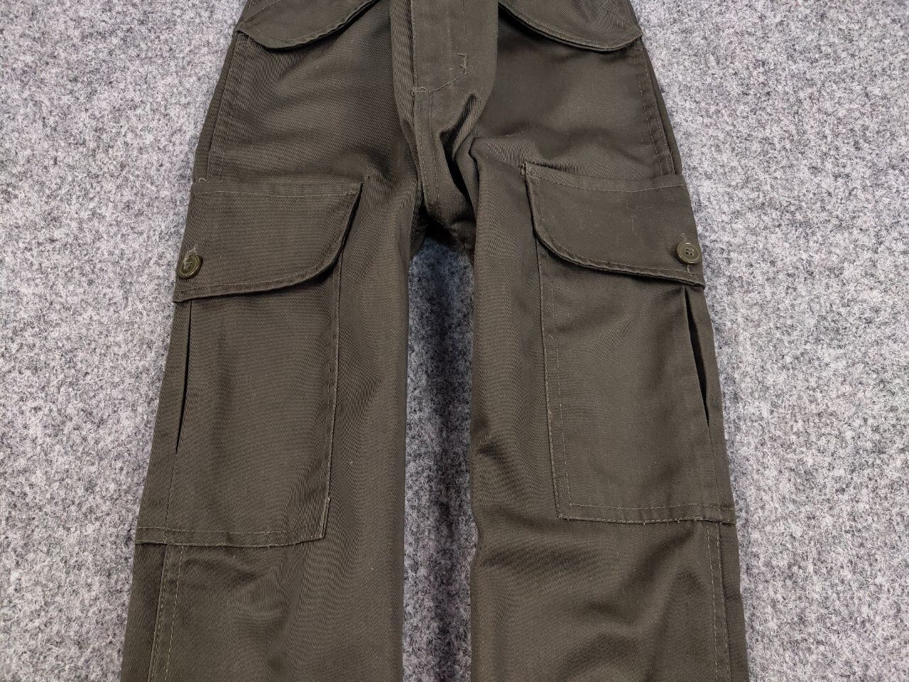 Japanese Brand Vintage 90's Military Army Cargo Olive Pants Japan Style Size US 32 / EU 48 - 9 Thumbnail