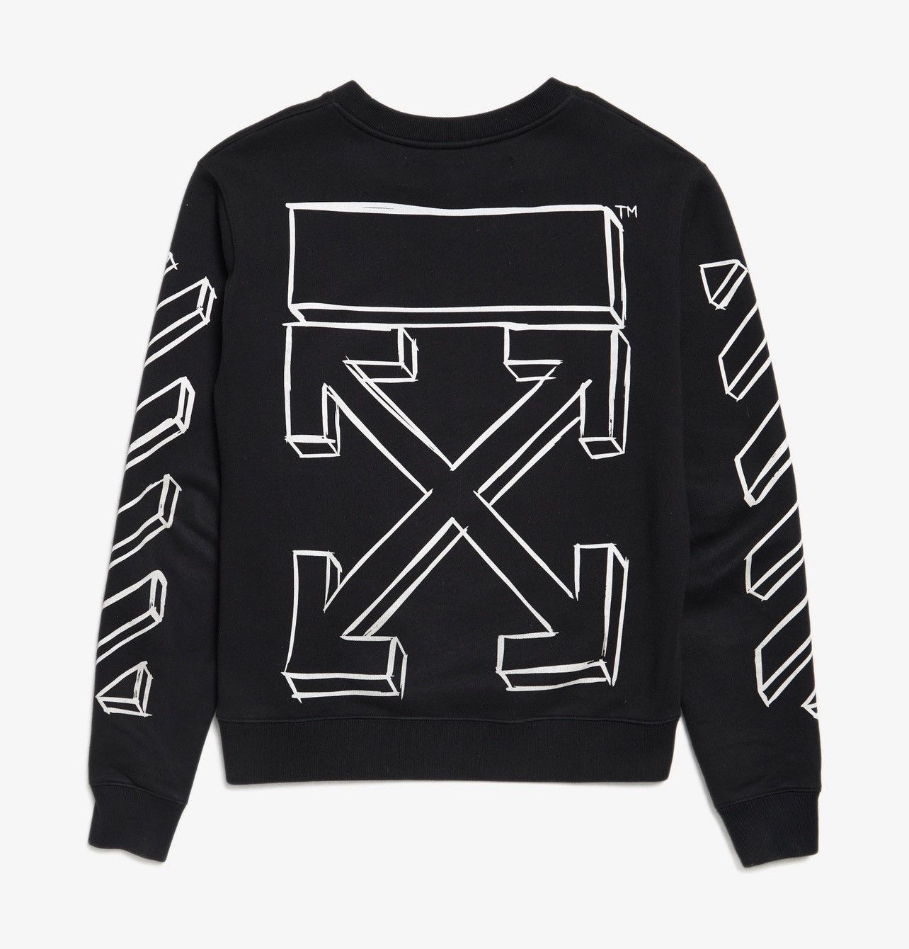Off-White Off-White Sweatshirt 3D Diagonal Marker Arrows Size US S / EU 44-46 / 1 - 11 Thumbnail