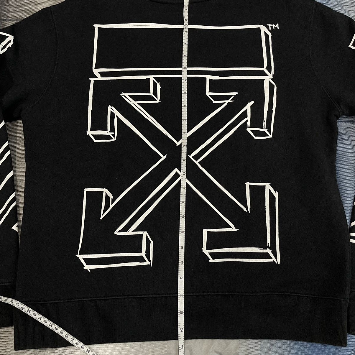 Off-White Off-White Sweatshirt 3D Diagonal Marker Arrows Size US S / EU 44-46 / 1 - 10 Thumbnail