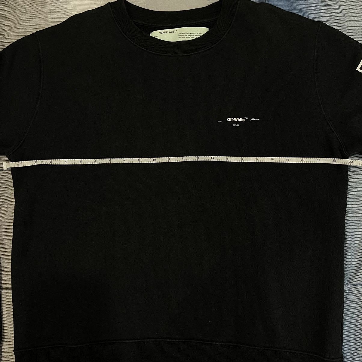 Off-White Off-White Sweatshirt 3D Diagonal Marker Arrows Size US S / EU 44-46 / 1 - 9 Thumbnail