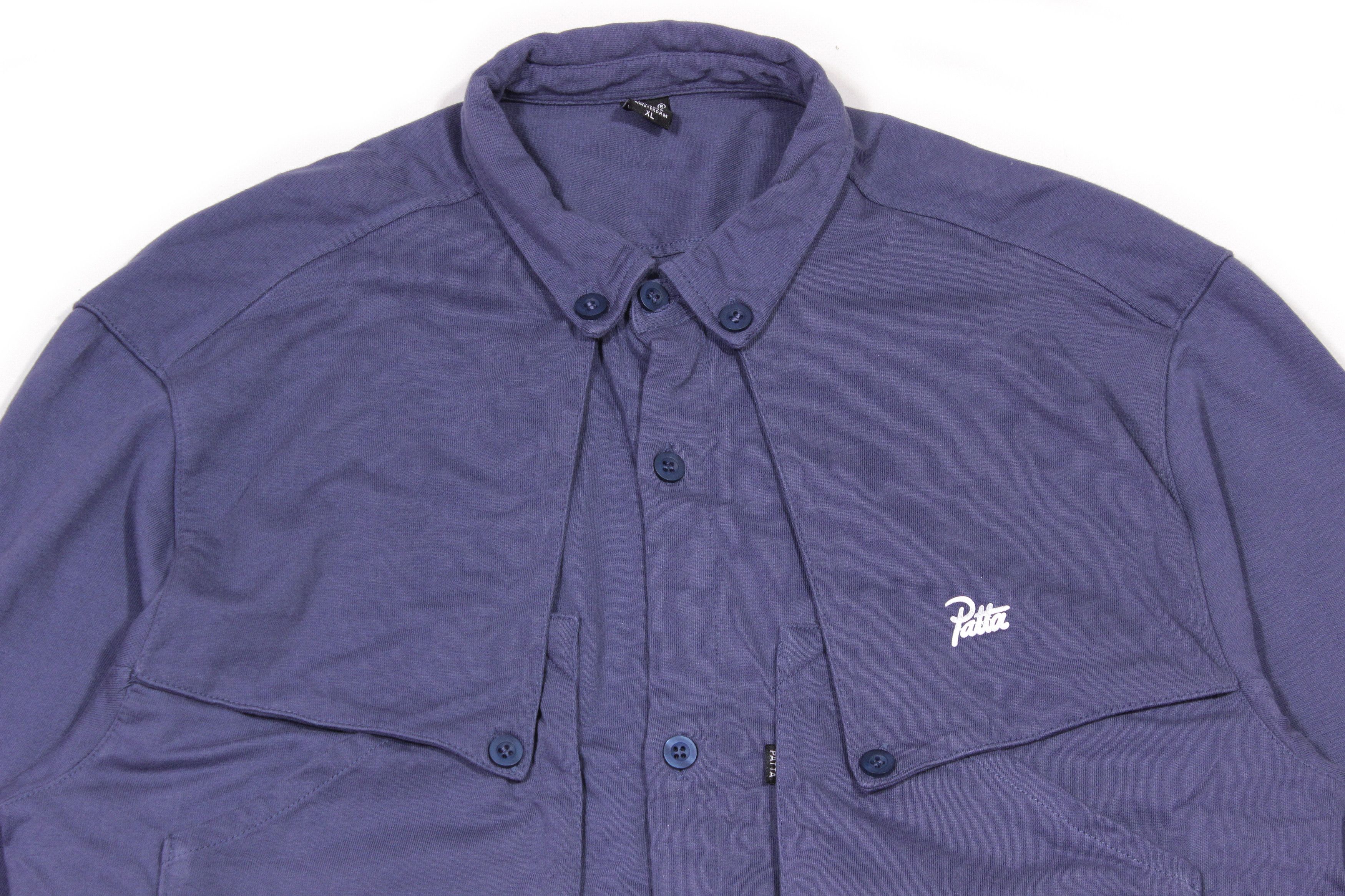 Patta Logo Overshirt Size US XL / EU 56 / 4 - 3 Thumbnail