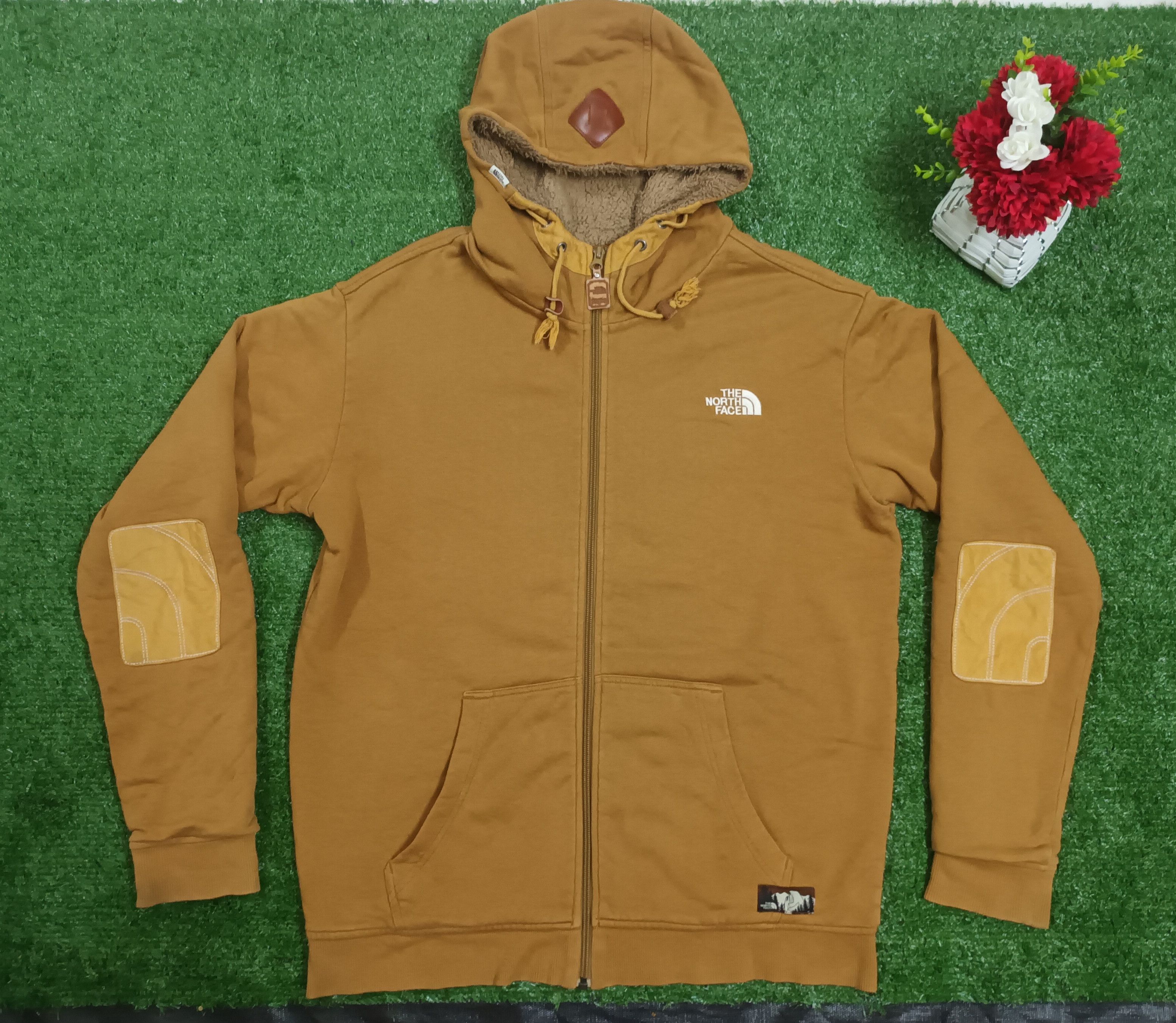 The North Face 🔥 THE NORTH FACE HOODIE SHERPA JACKET 🔥 Size XL / US 12-14 / IT 48-50 - 1 Thumbnail