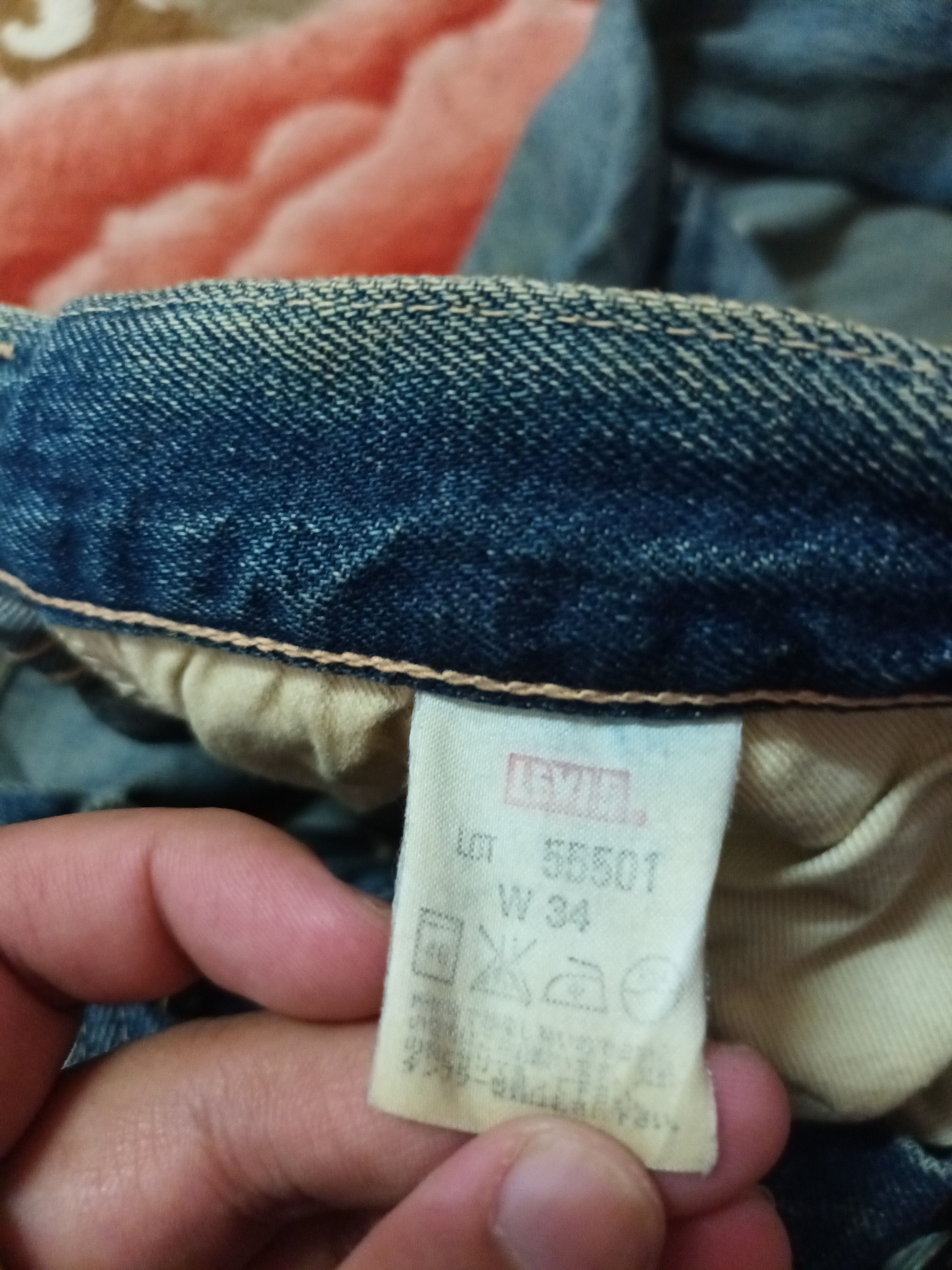 Levi's 🔥 LEVIS BIG E DISTRESSED DENIM MADE IN JAPAN Size US 32 / EU 48 - 3 Thumbnail
