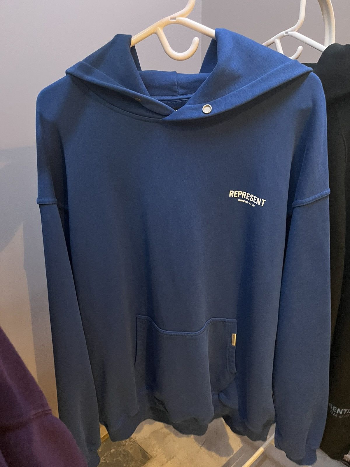 Represent Clo. Represent Owners Club Hoodie Blue Size US XL / EU 56 / 4 - 2 Thumbnail