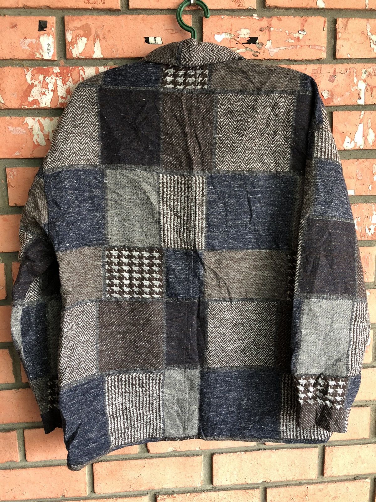 Japanese Brand × Vintage patchwork stitching style cardigan west side story Size US M / EU 48-50 / 2 - 3 Thumbnail