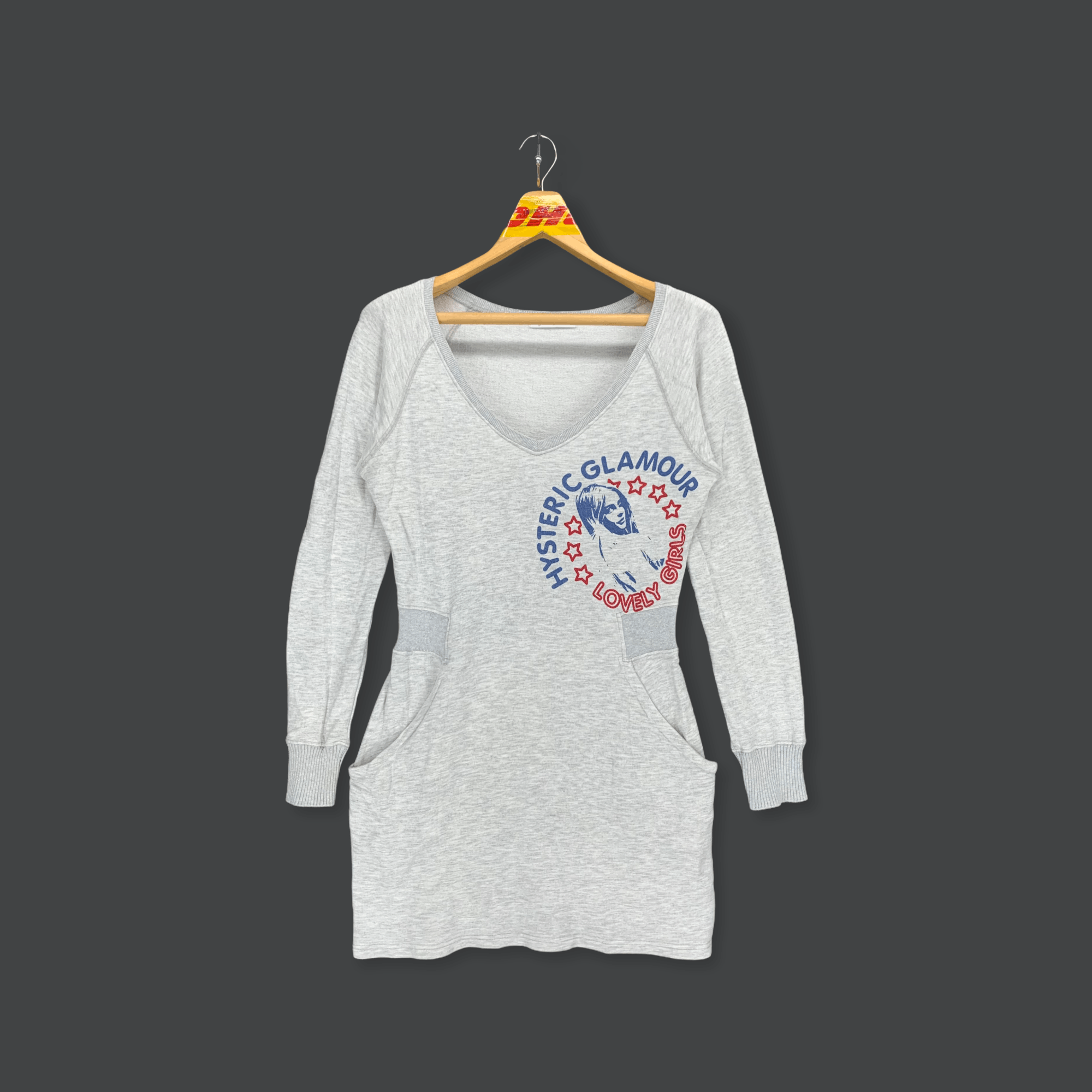 Hysteric Glamour Hysteric Glamour Big Logo Women’s Sweatshirts #3062-113 Size ONE SIZE - 1 Thumbnail
