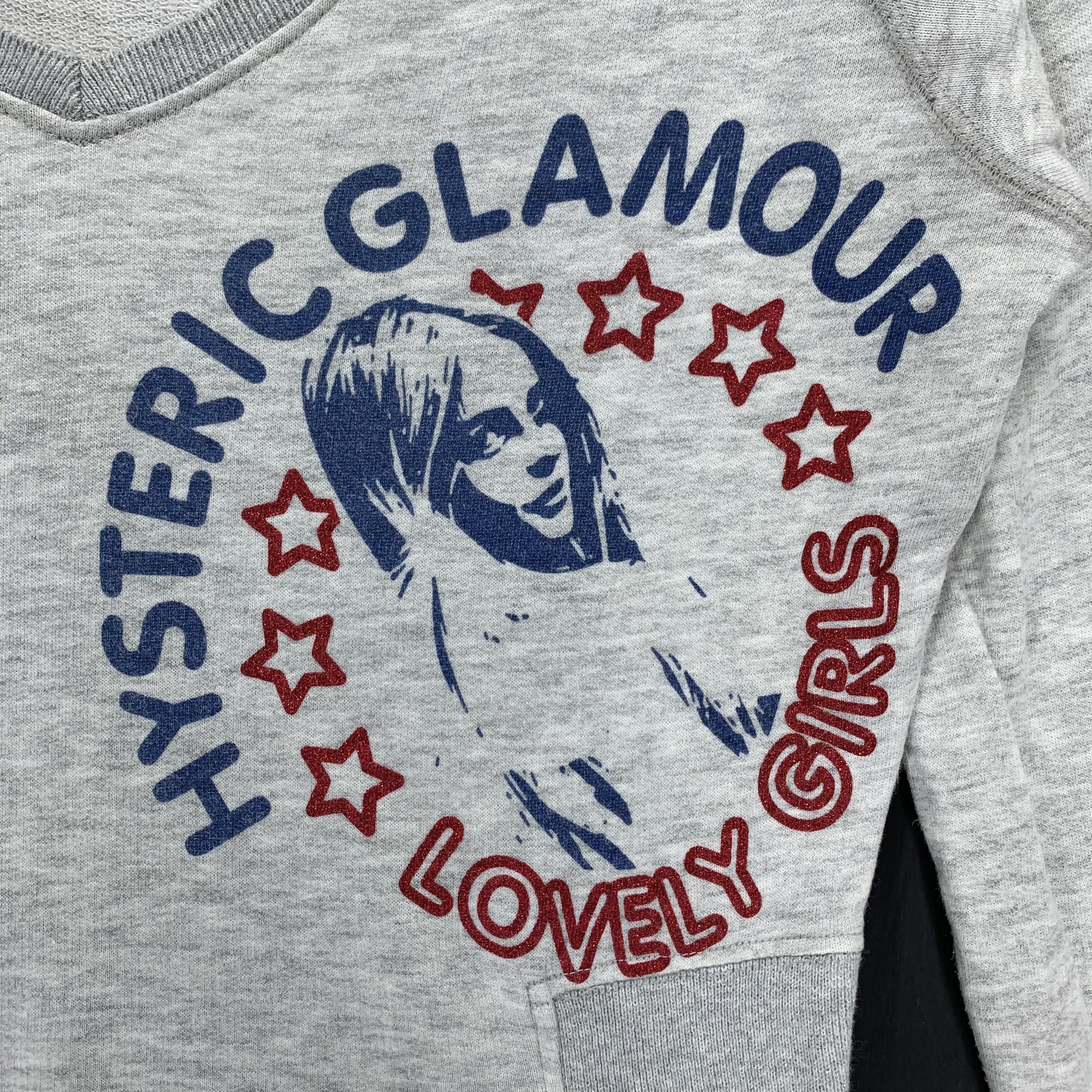 Hysteric Glamour Hysteric Glamour Big Logo Women’s Sweatshirts #3062-113 Size ONE SIZE - 3 Thumbnail