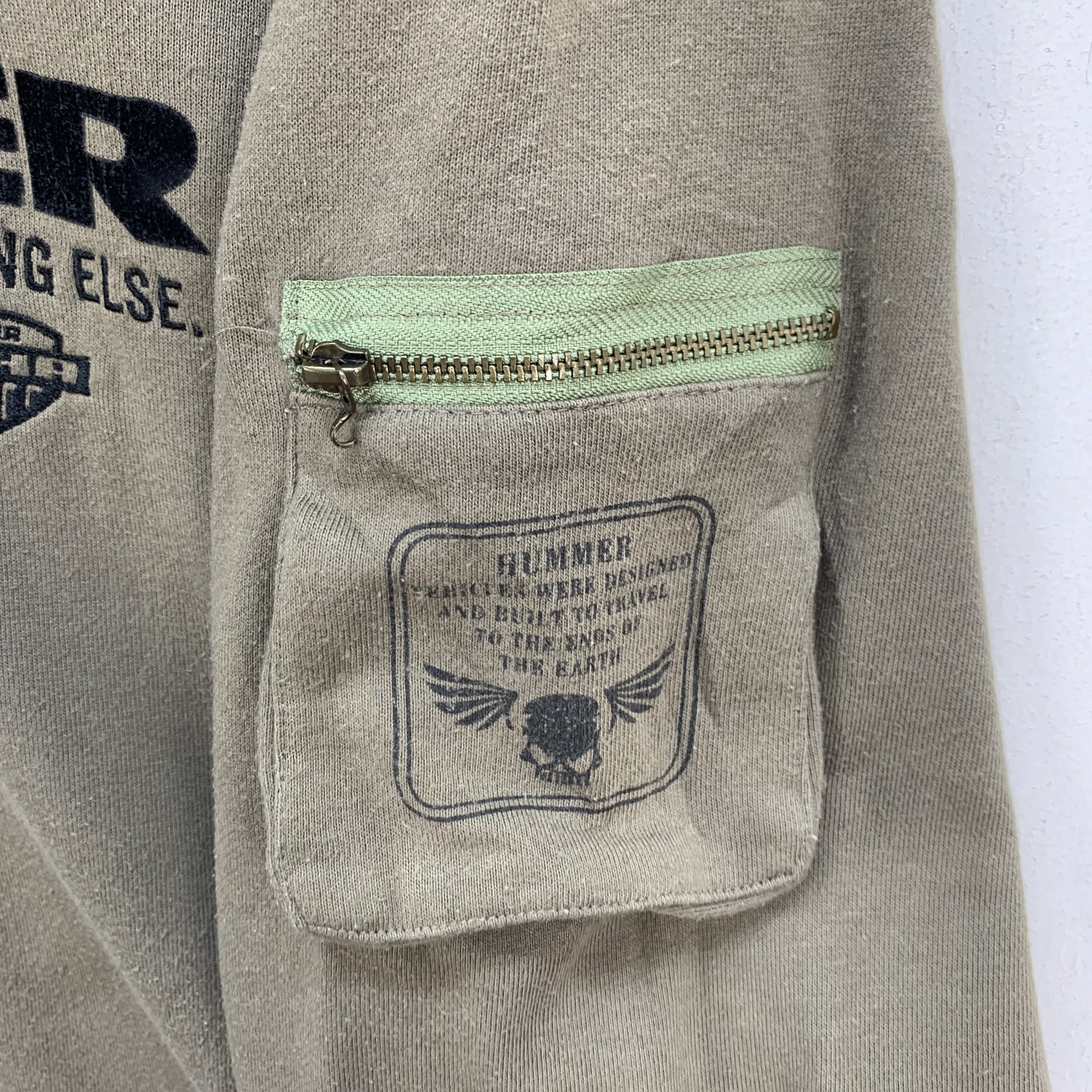 Japanese Brand HUMMER Like Nothing Else. History on Back Hoodies #3866-134 Size US XXL / EU 58 / 5 - 6 Thumbnail
