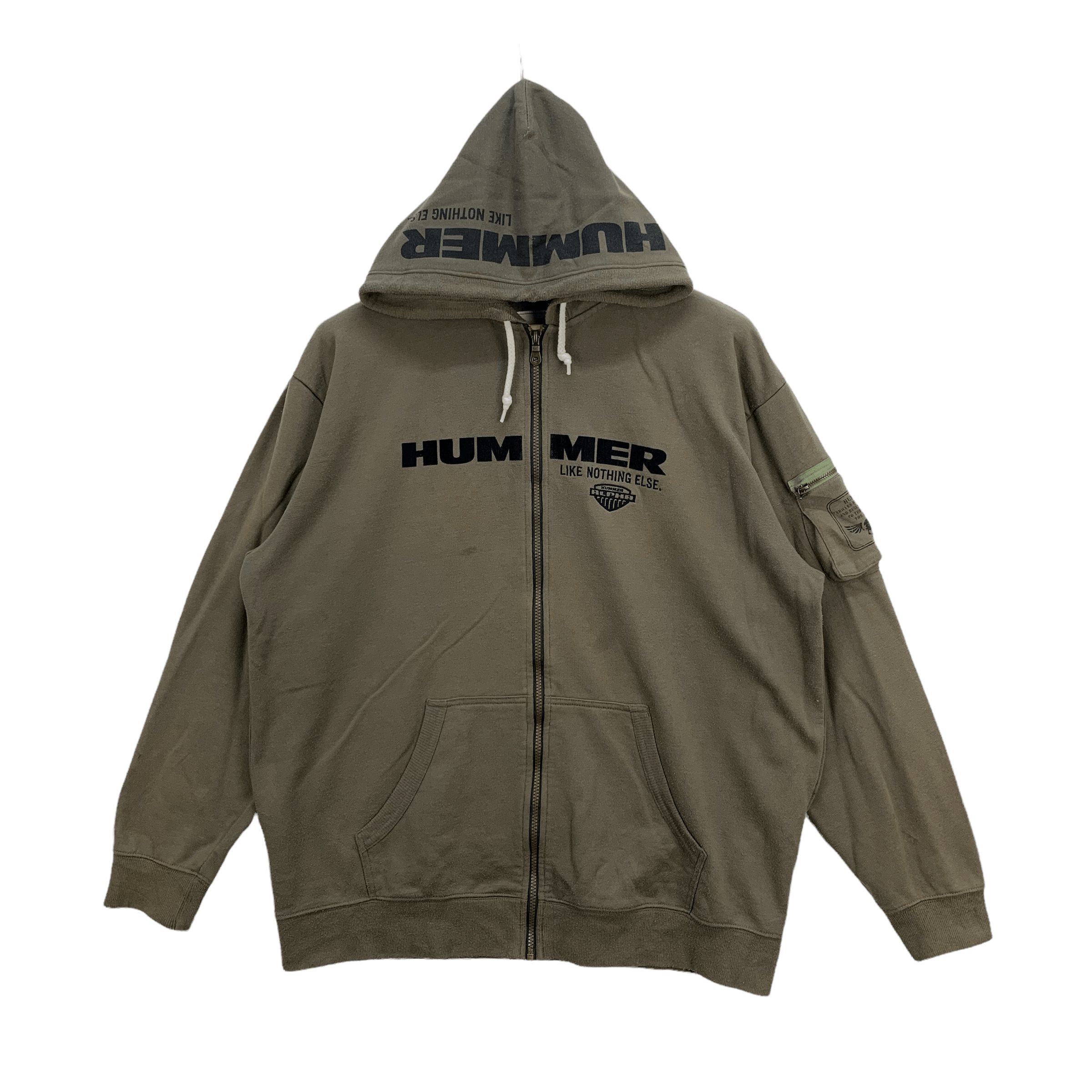 Japanese Brand HUMMER Like Nothing Else. History on Back Hoodies #3866-134 Size US XXL / EU 58 / 5 - 1 Thumbnail