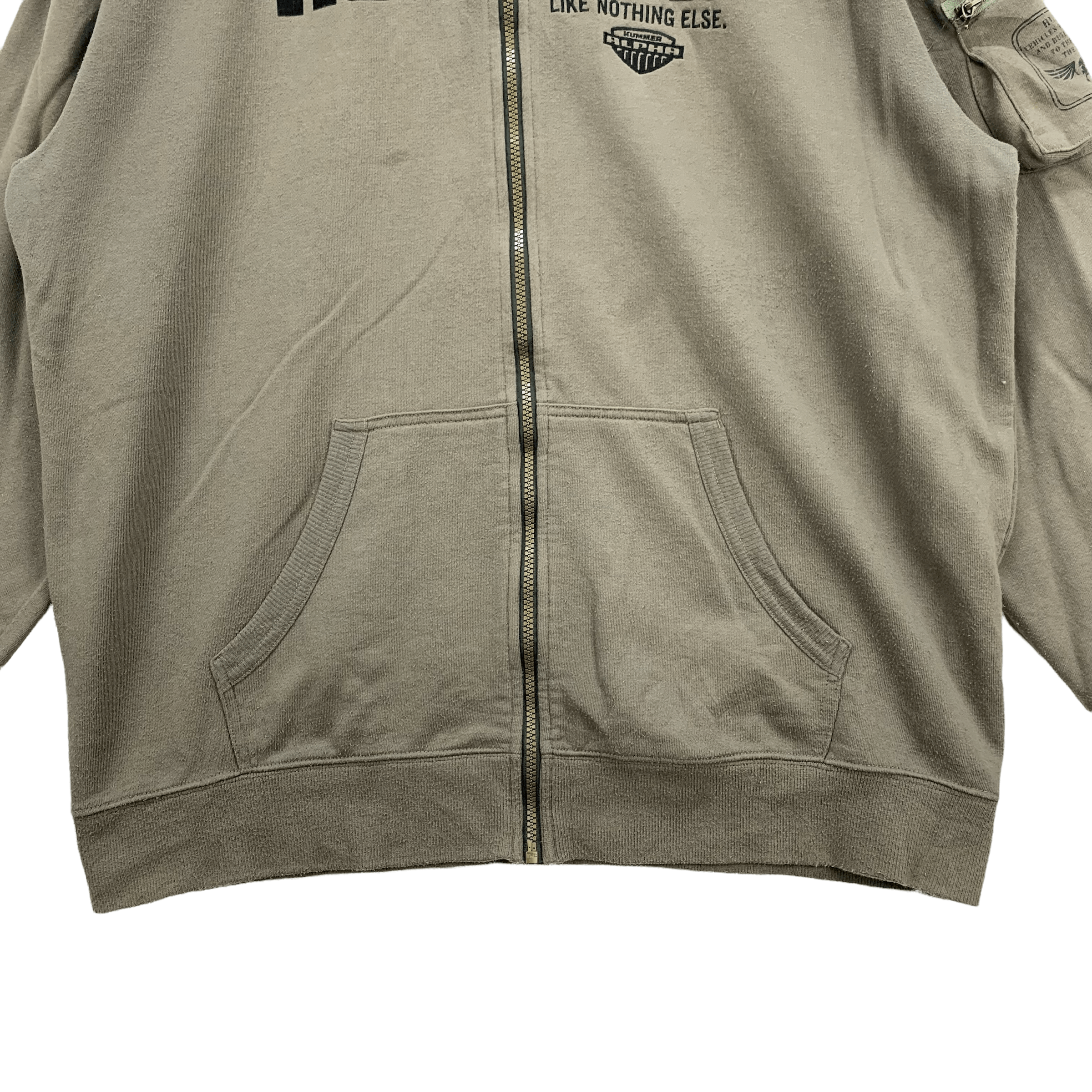 Japanese Brand HUMMER Like Nothing Else. History on Back Hoodies #3866-134 Size US XXL / EU 58 / 5 - 5 Thumbnail