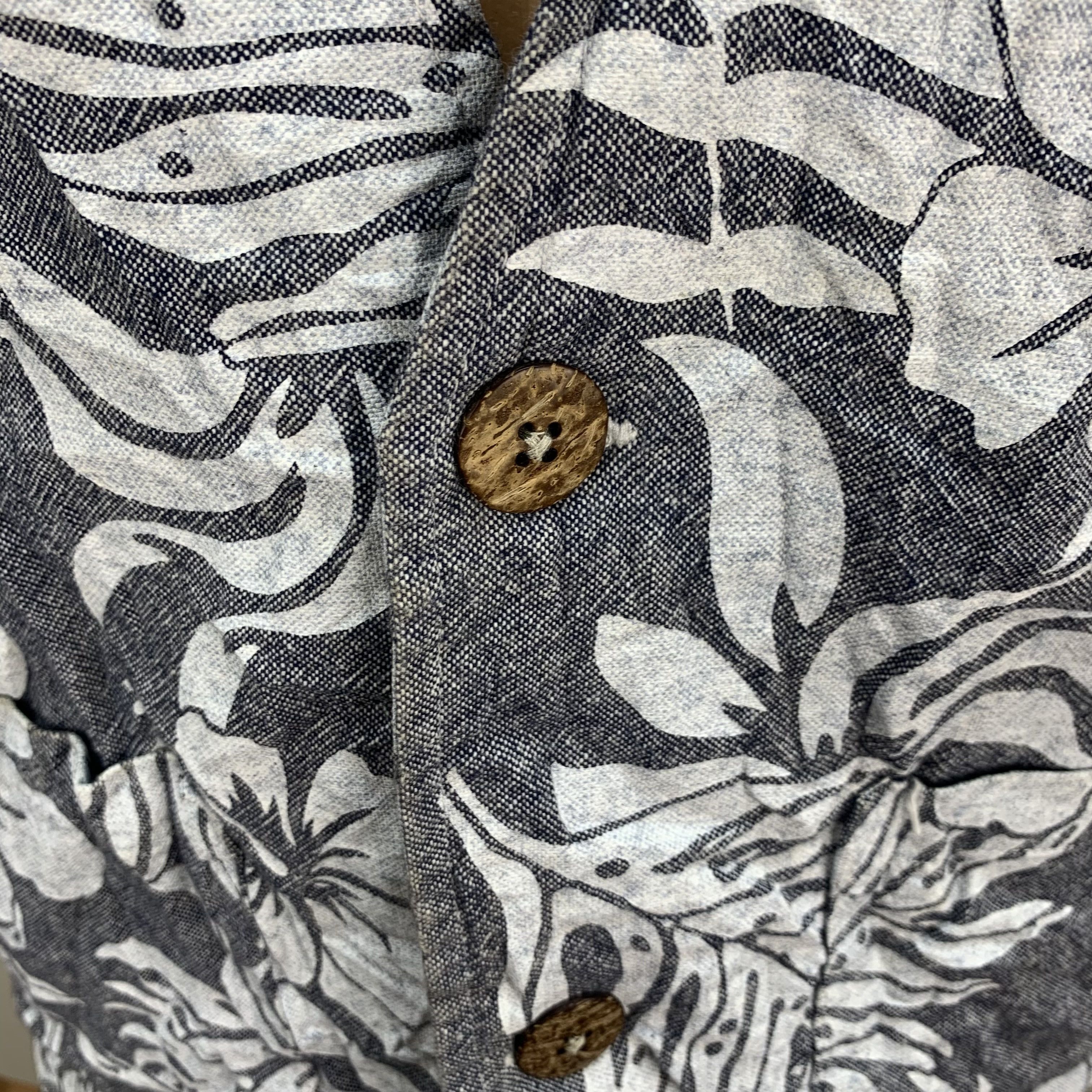 Japanese Brand Vintage Hawaii Vest Bamboo Art Fullprint #3564-70 Size US L / EU 52-54 / 3 - 2 Thumbnail