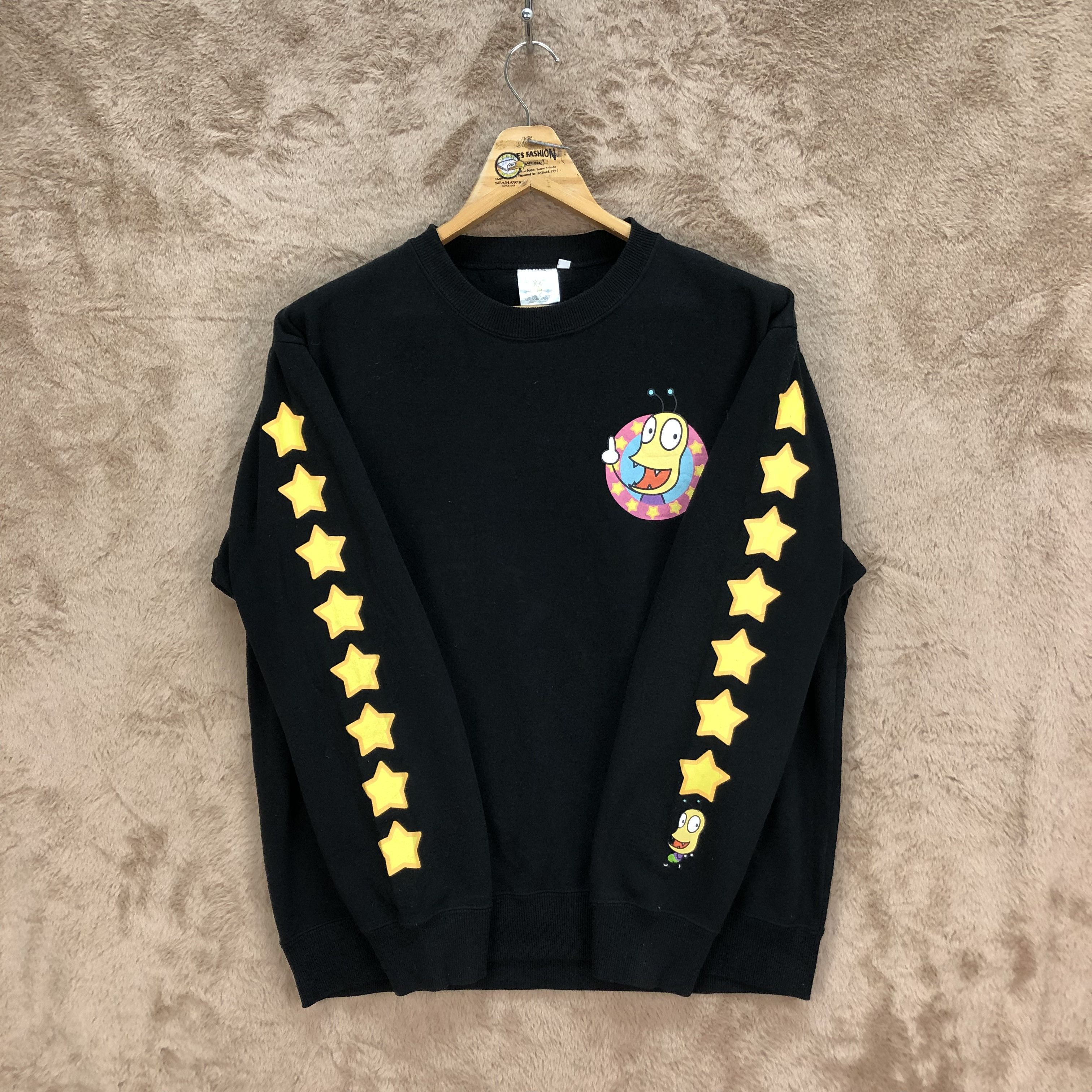 Japanese Brand OSHIRIKAJIRI-MUSHI URUMA DELVI SWEATSHIRTS #5069-23 Size US L / EU 52-54 / 3 - 4 Thumbnail