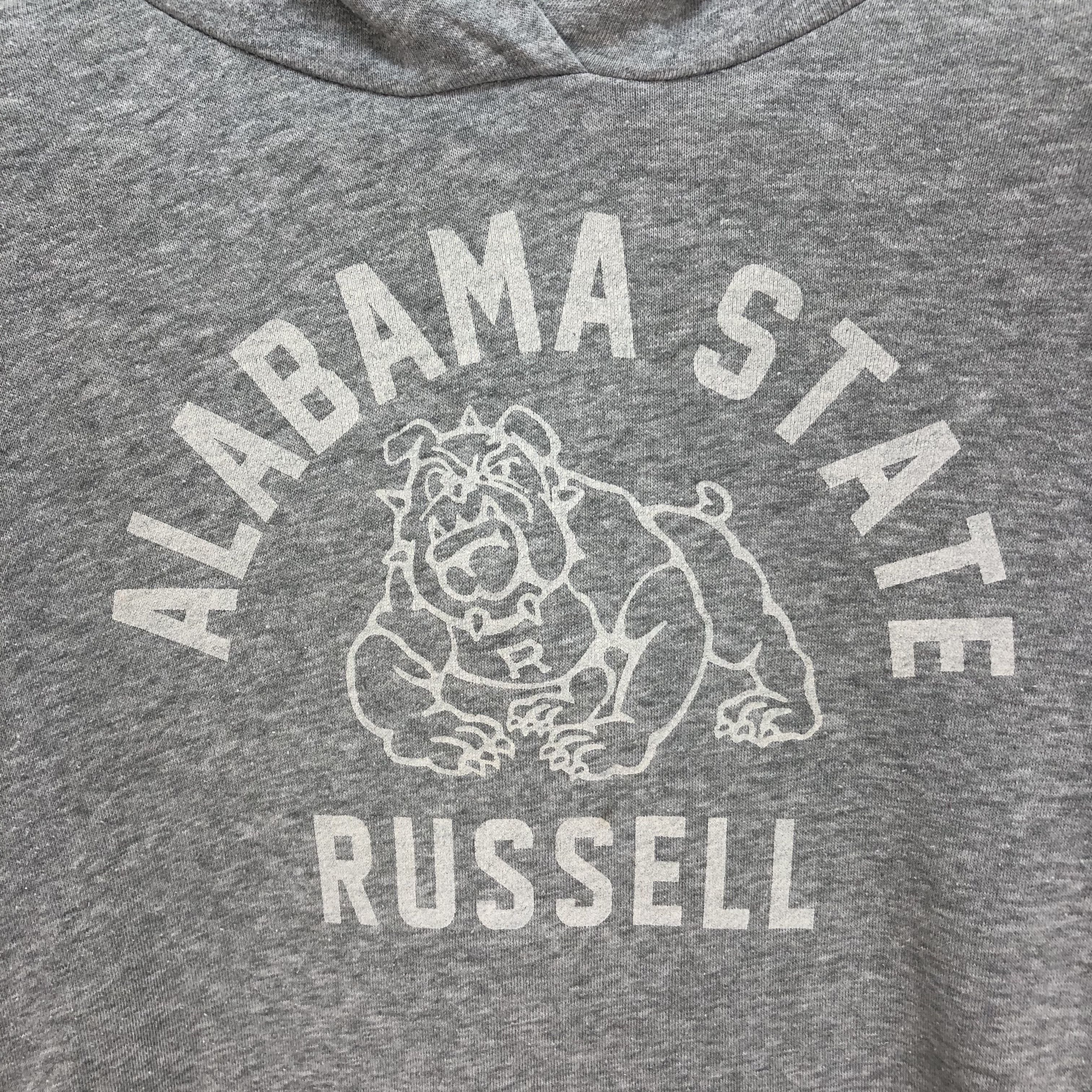 Russell Athletic ALABAMA STATE RUSSEL Bull Dog Pullover Hoodies #5139-176 Size L / US 10 / IT 46 - 3 Thumbnail