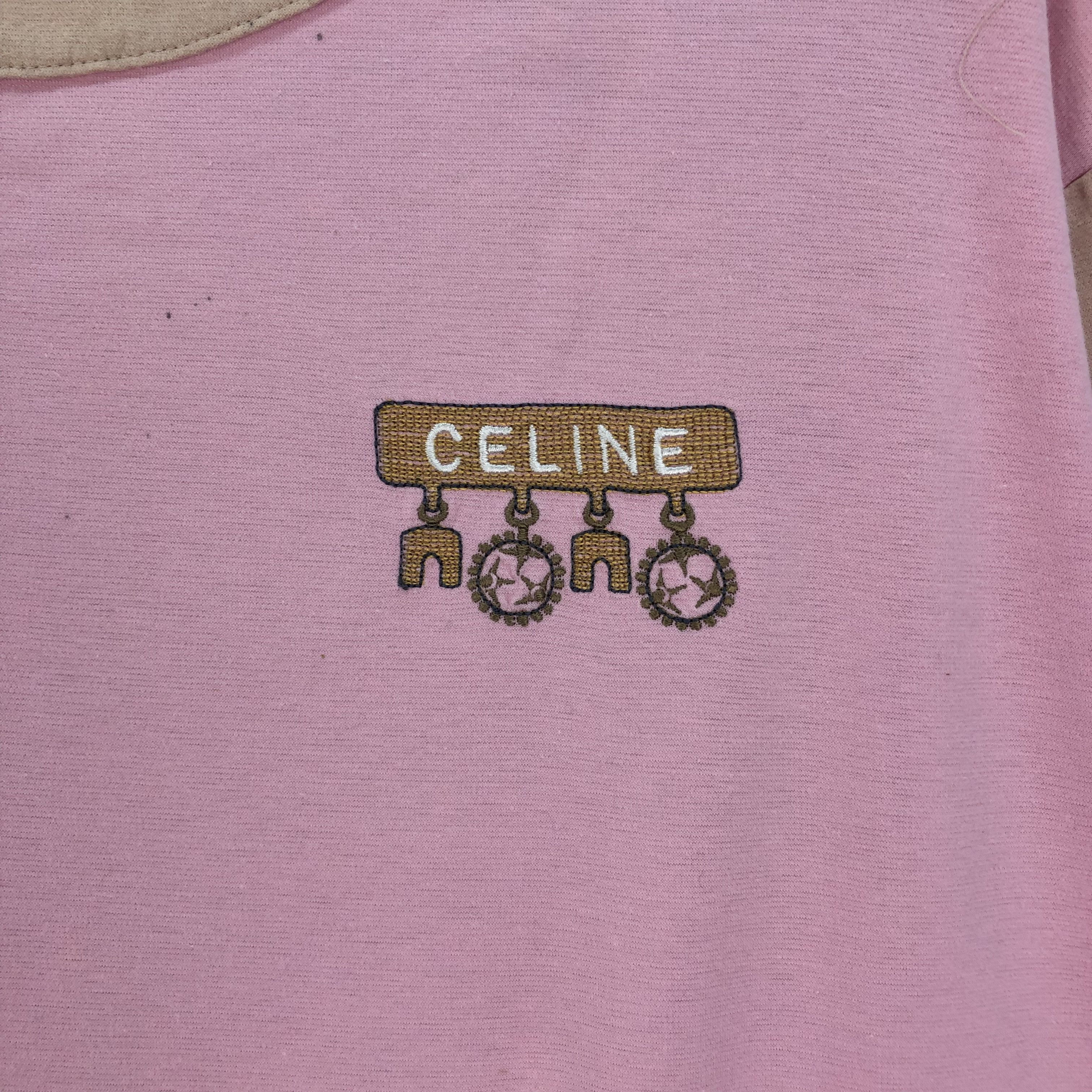 Celine Celine Paris Colorblock Long Sleeve T Shirts #4534-158 Size L / US 10 / IT 46 - 3 Thumbnail