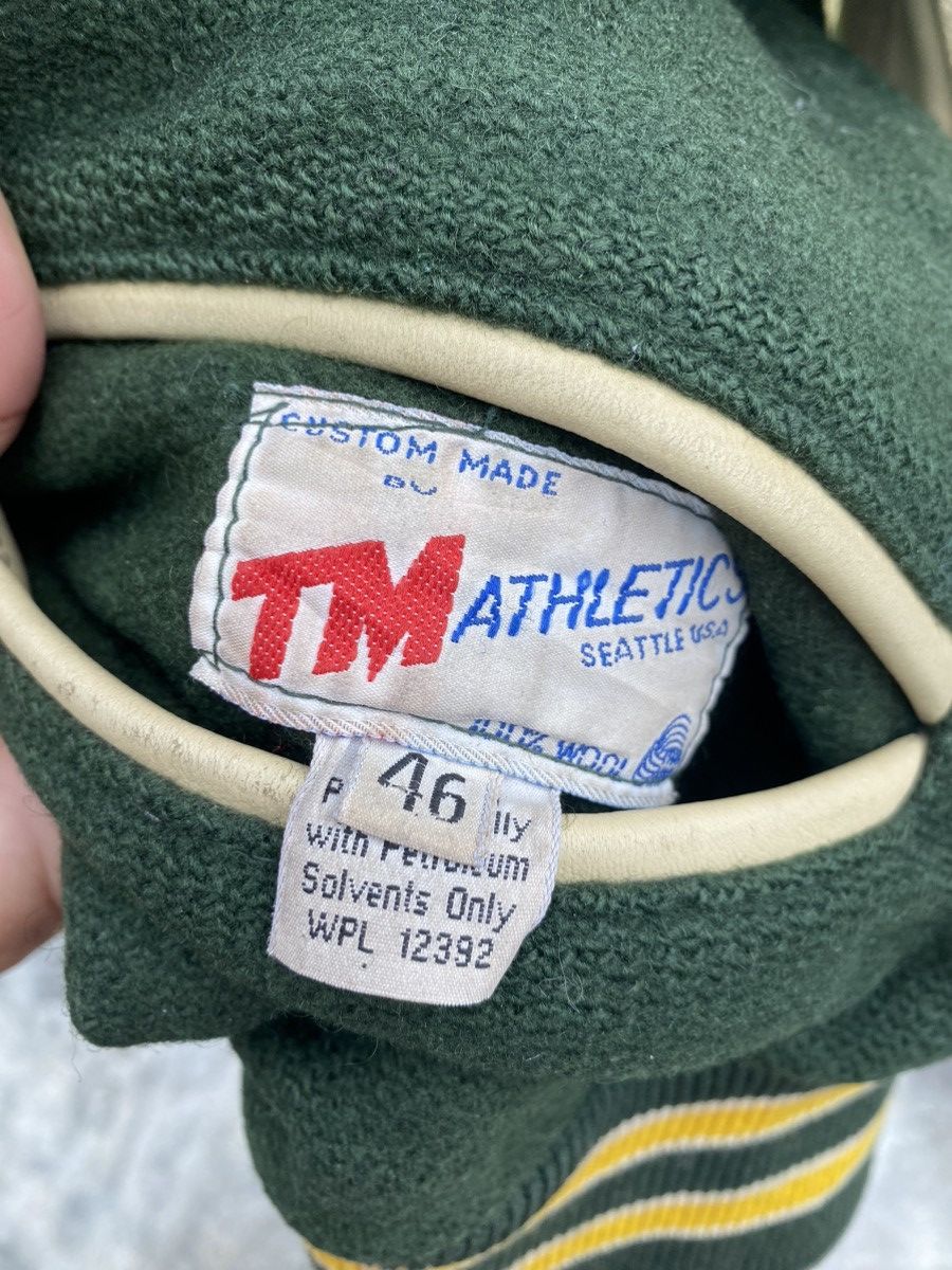 MLB Vintage 90''s MLB Washington Wool Leather Varsity Size US L / EU 52-54 / 3 - 8 Thumbnail