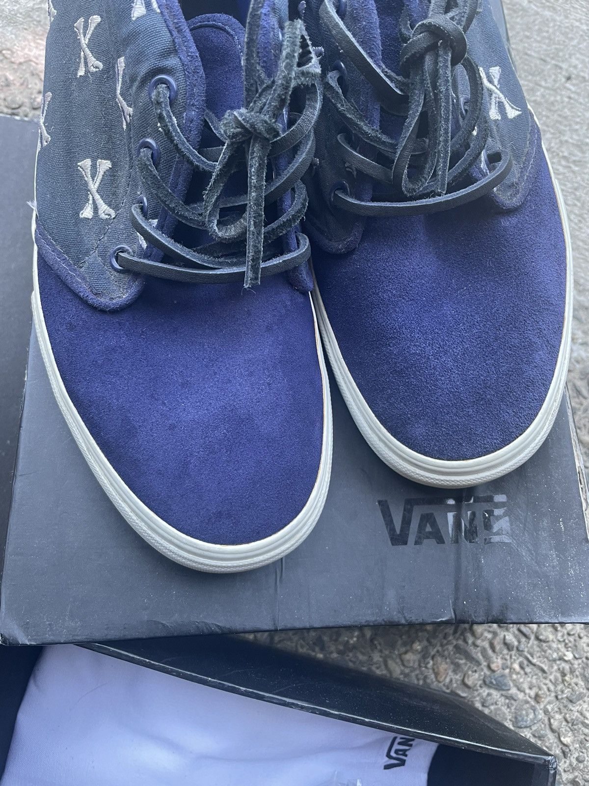 Wtaps Wtaps x Vans Bones Navy Chukkas sz 9 Size US 9 / EU 42 - 3 Thumbnail