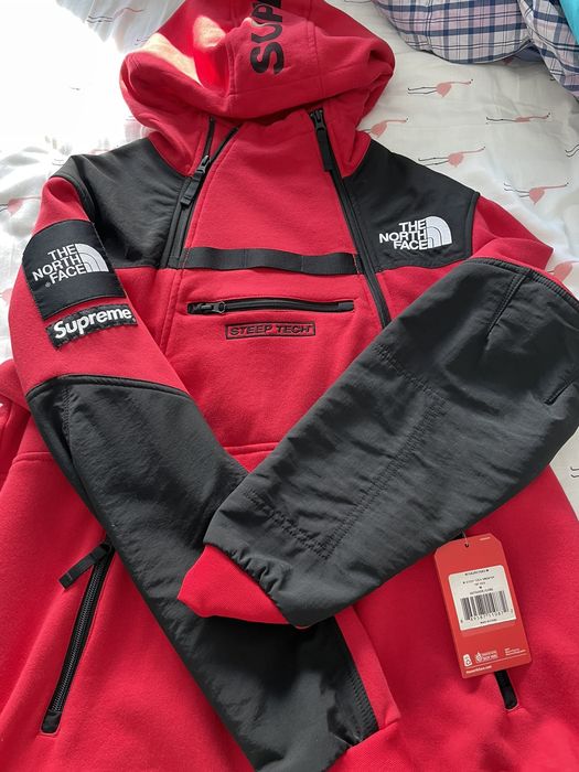 Supreme The North Face Steep Tech Hooded Jacket Black Men's - SS16 - US