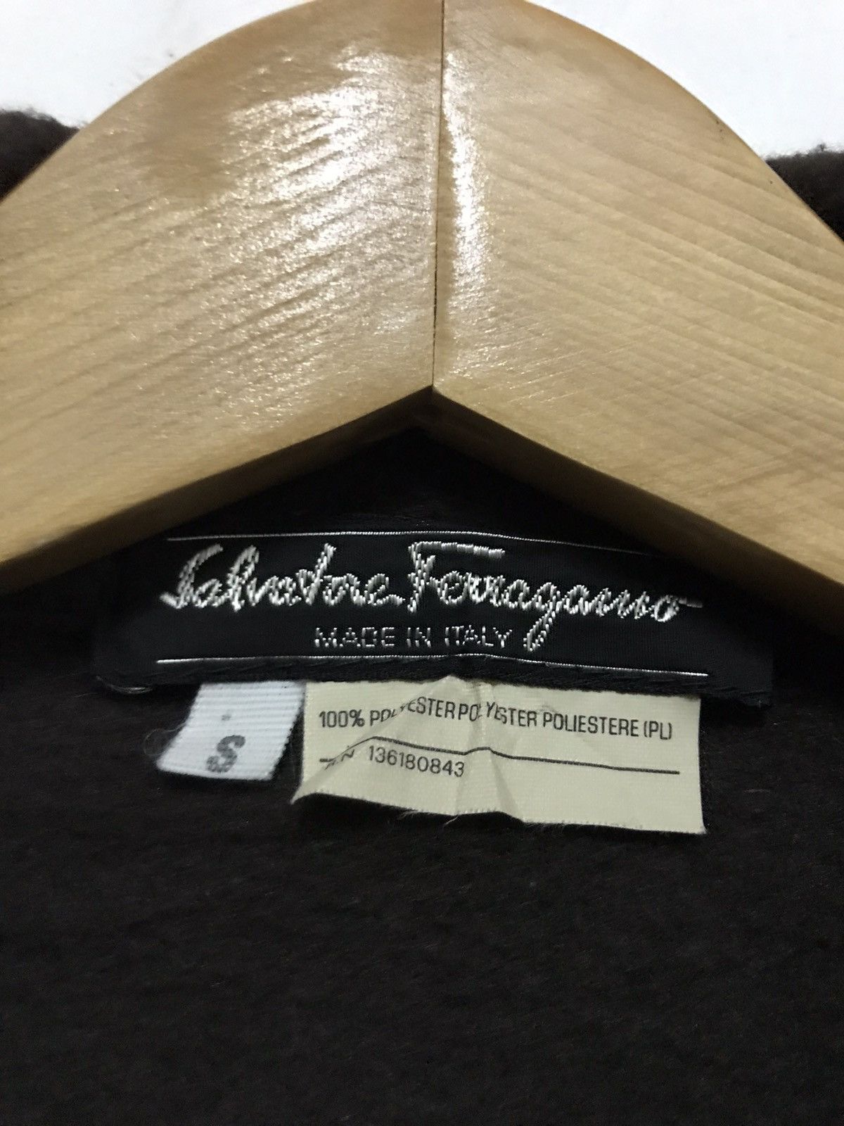 Salvatore Ferragamo Salvatore ferragamo one button fleece jacket Size US S / EU 44-46 / 1 - 2 Thumbnail