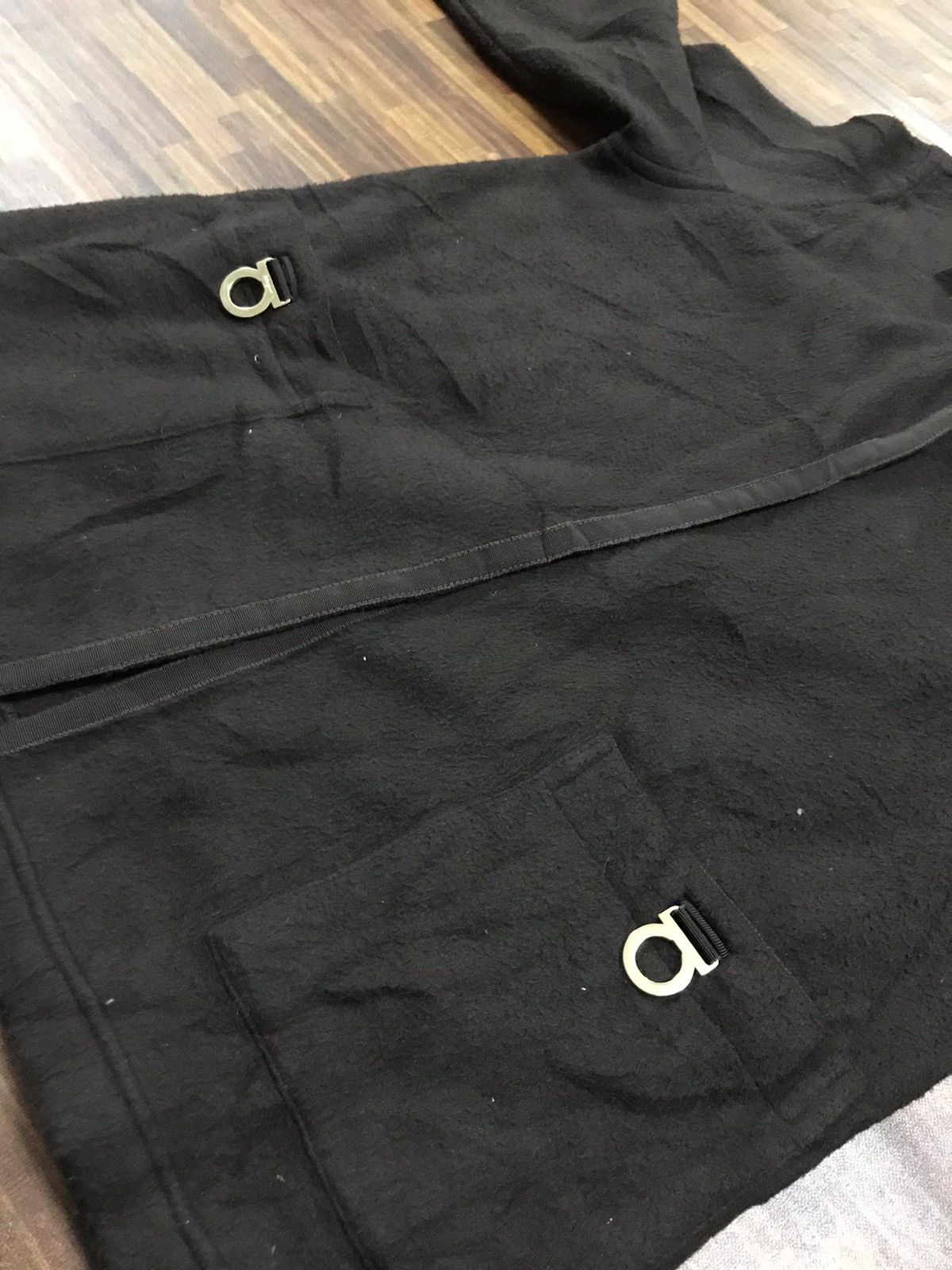 Salvatore Ferragamo Salvatore ferragamo one button fleece jacket Size US S / EU 44-46 / 1 - 4 Thumbnail