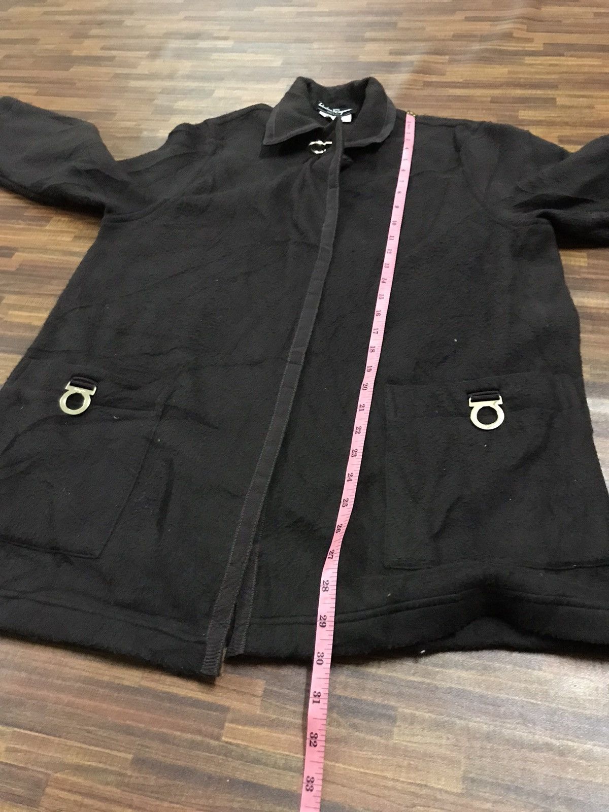 Salvatore Ferragamo Salvatore ferragamo one button fleece jacket Size US S / EU 44-46 / 1 - 7 Thumbnail