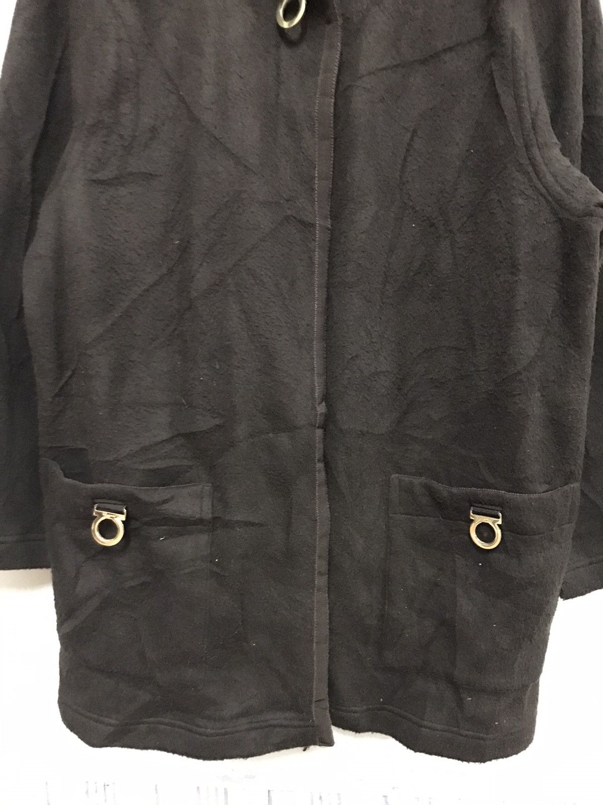 Salvatore Ferragamo Salvatore ferragamo one button fleece jacket Size US S / EU 44-46 / 1 - 5 Thumbnail