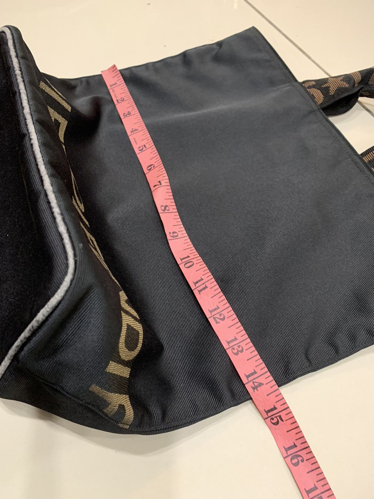 Fendi VINTAGE FENDI SPELL OUT TOTE BAG Size ONE SIZE - 4 Thumbnail