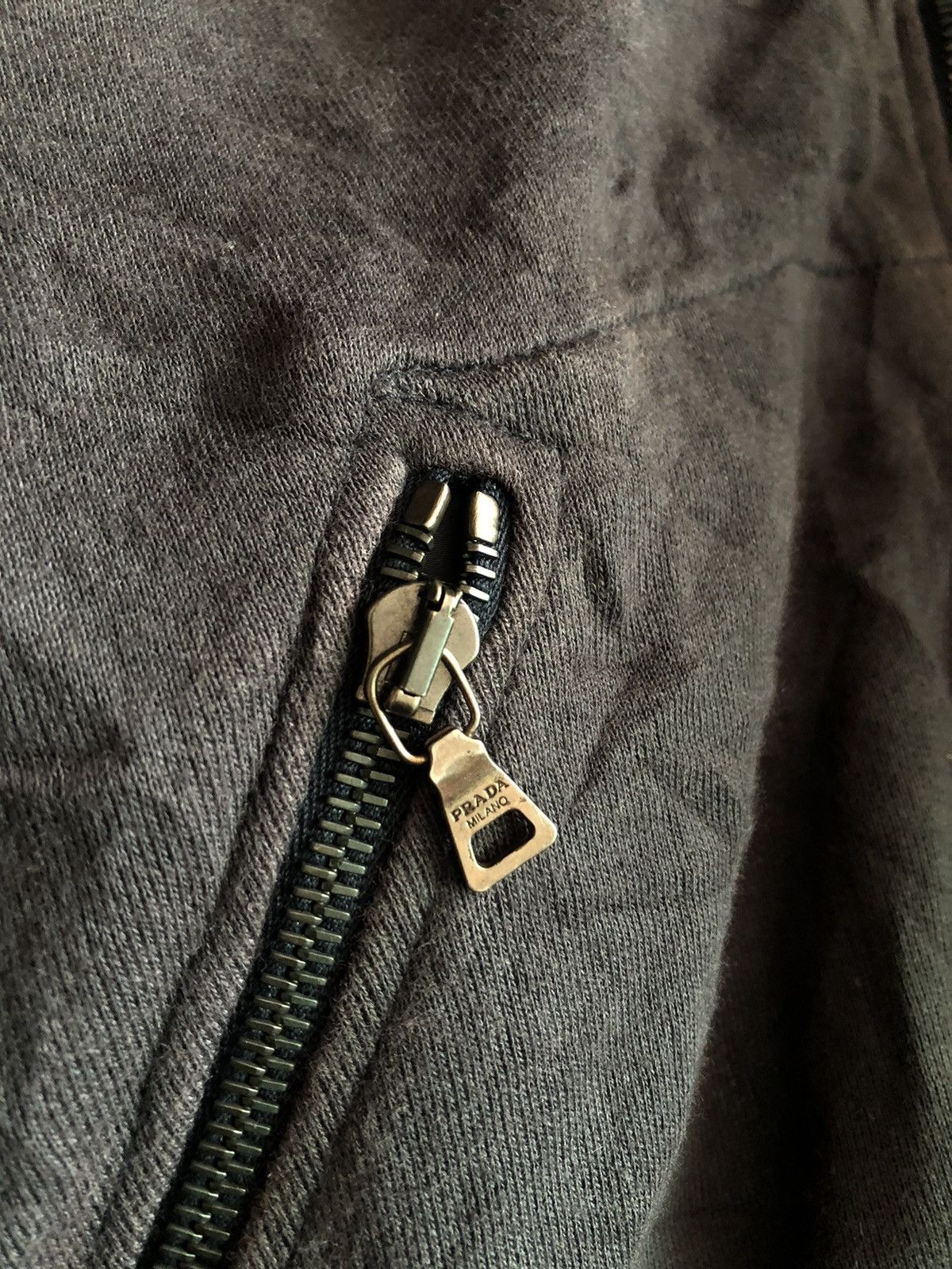 Prada prada zip sweatshirt hoodie Size US M / EU 48-50 / 2 - 4 Thumbnail