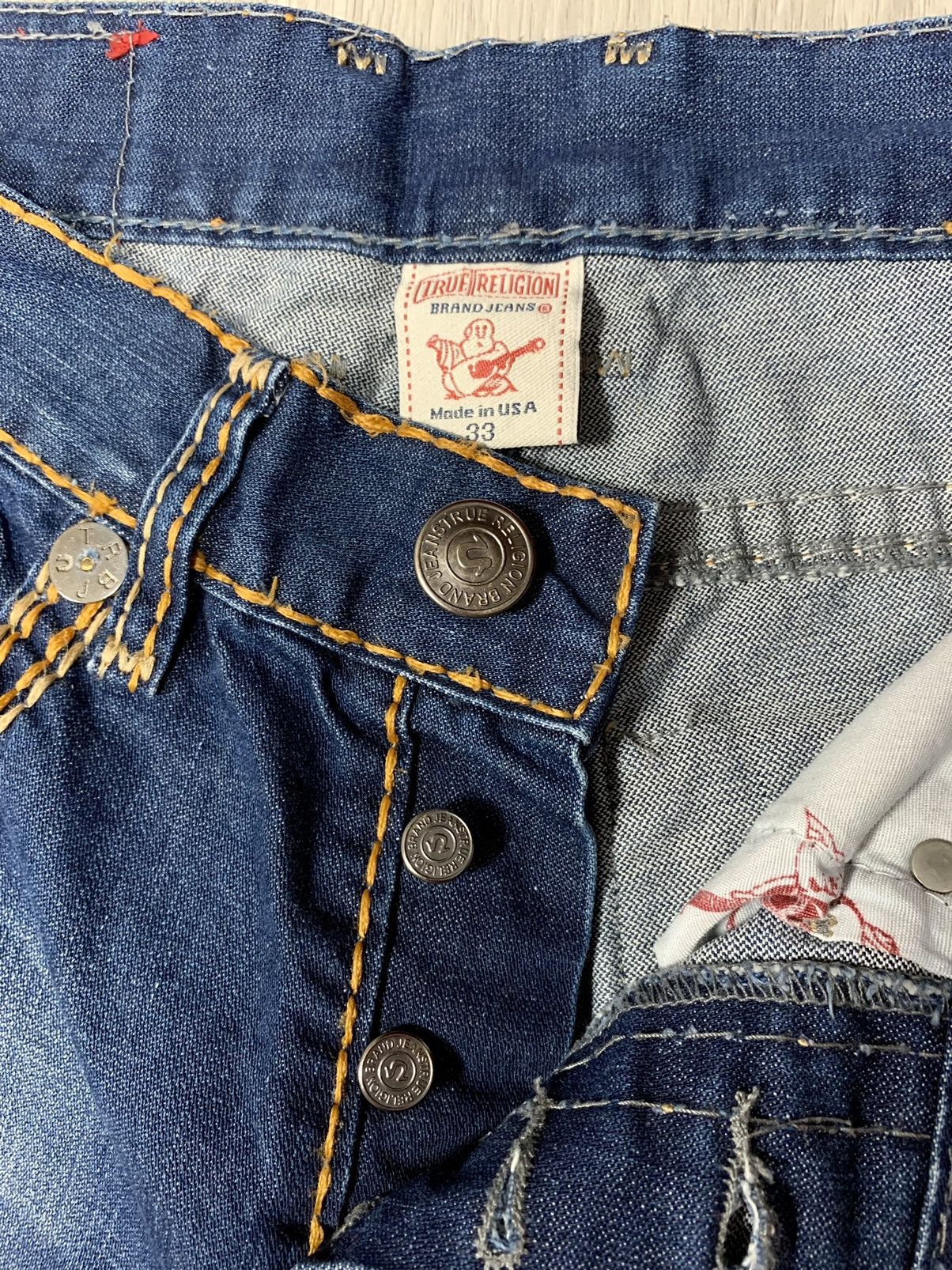 True Religion True religion Jackson jeans Made in USA 🇺🇸 Size US 33 - 5 Thumbnail