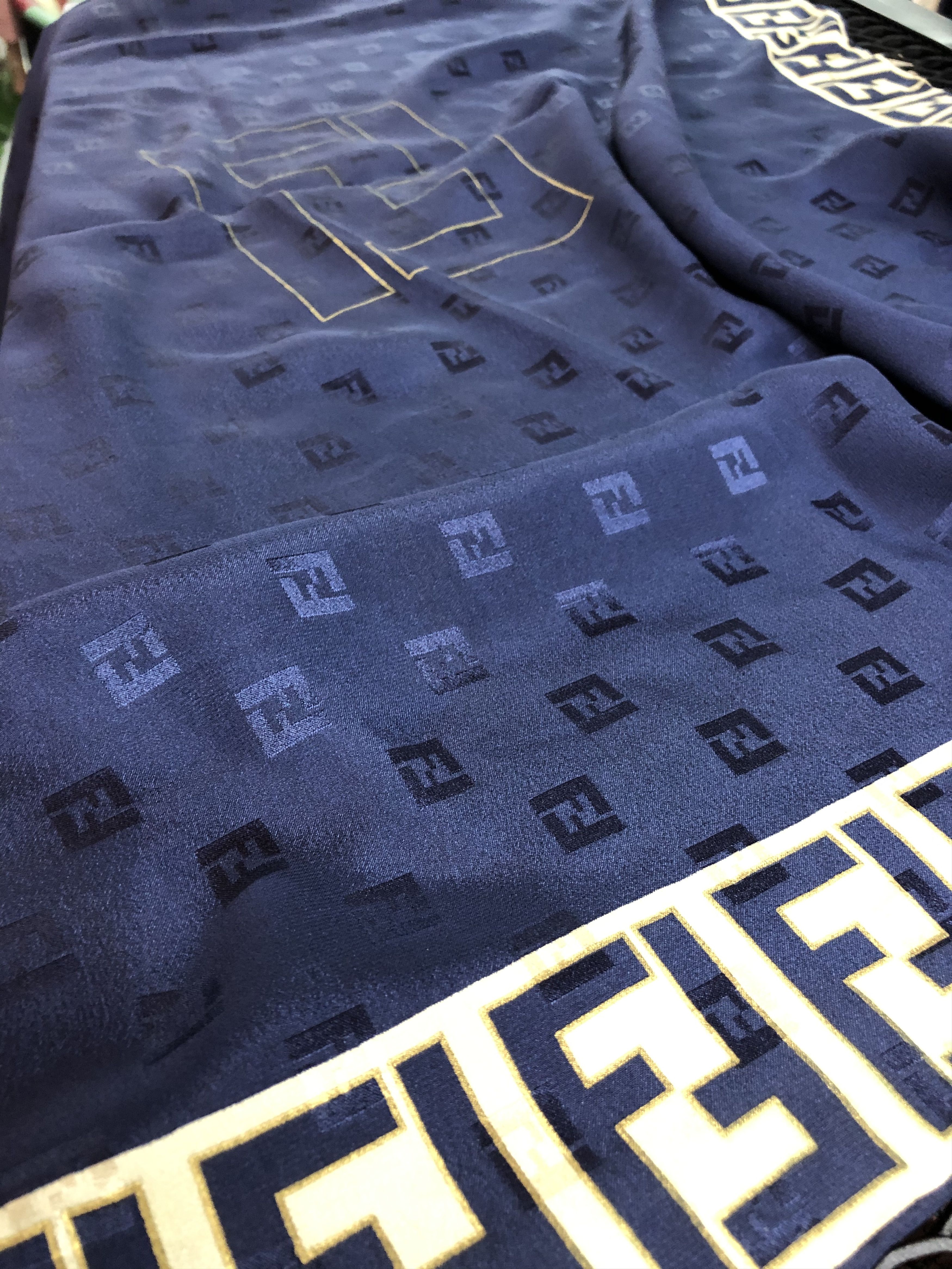 Fendi Fendi Silk Scarf full prints Size ONE SIZE - 2 Thumbnail